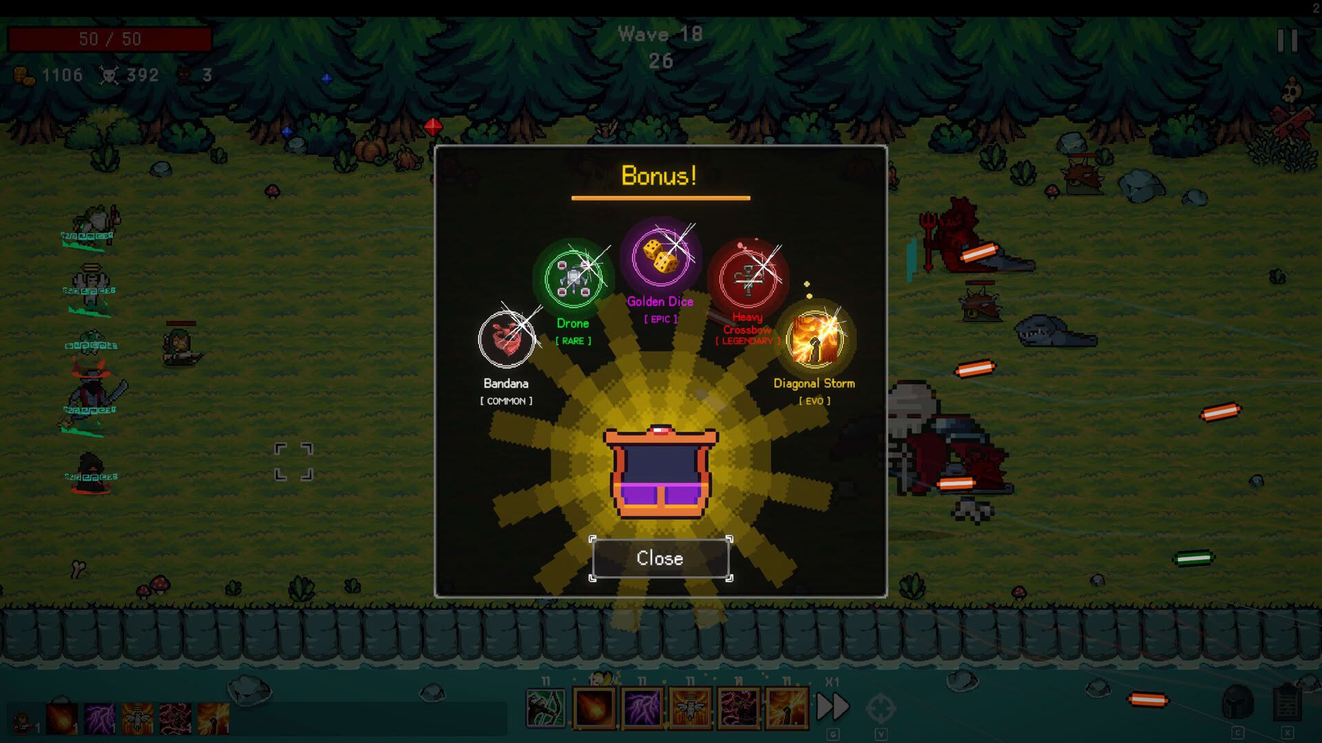 Screenshot for Pixel Survivors: Defense