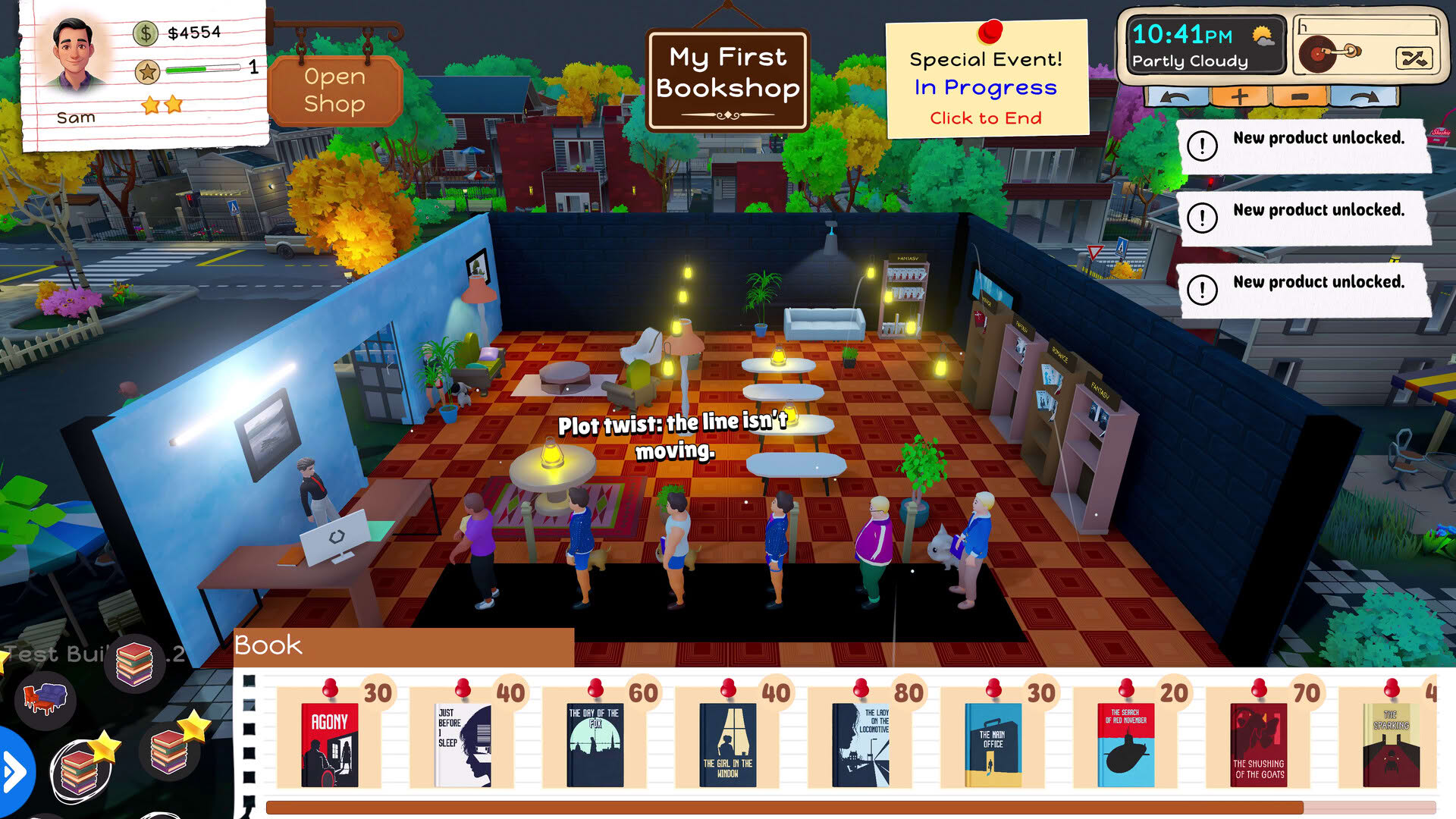 Screenshot for My Bookshop Dreams