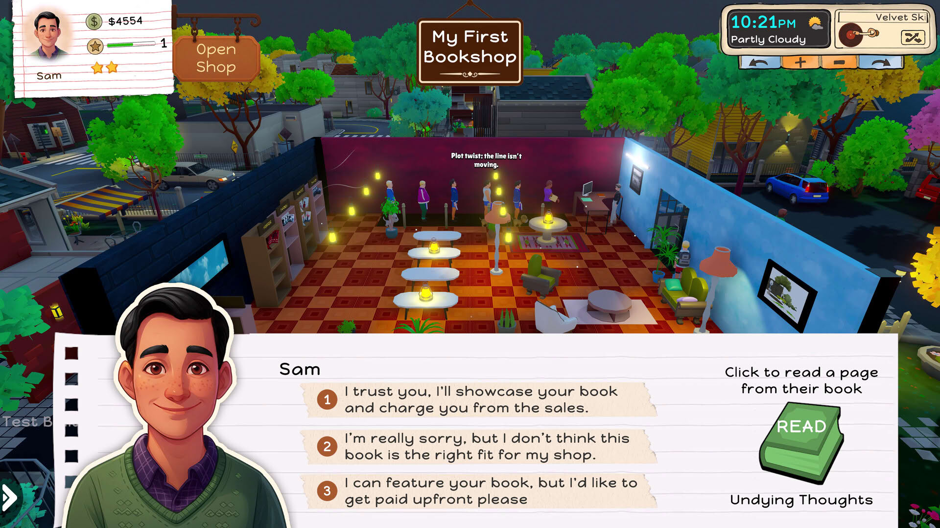 Screenshot for My Bookshop Dreams