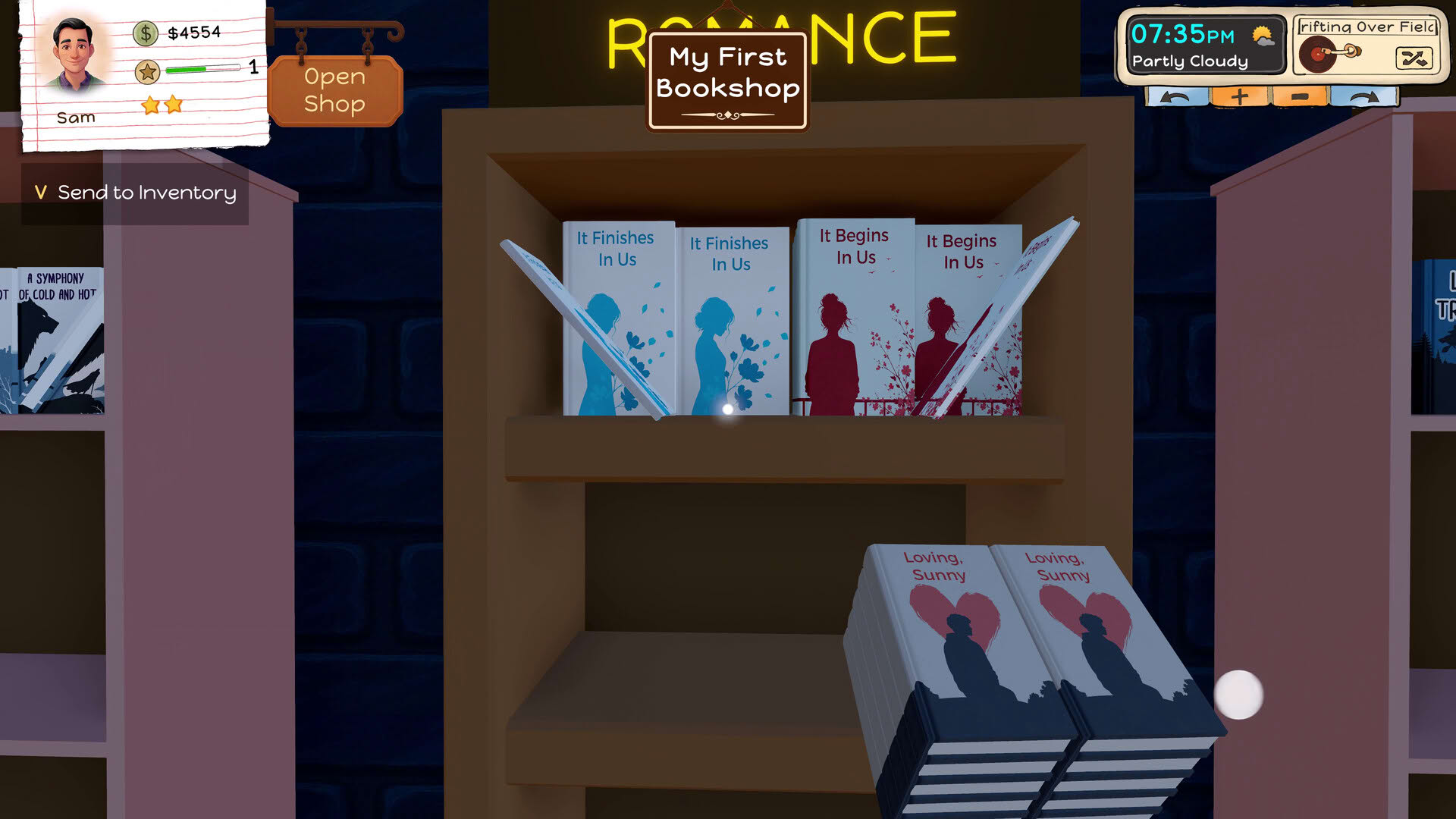 Screenshot for My Bookshop Dreams