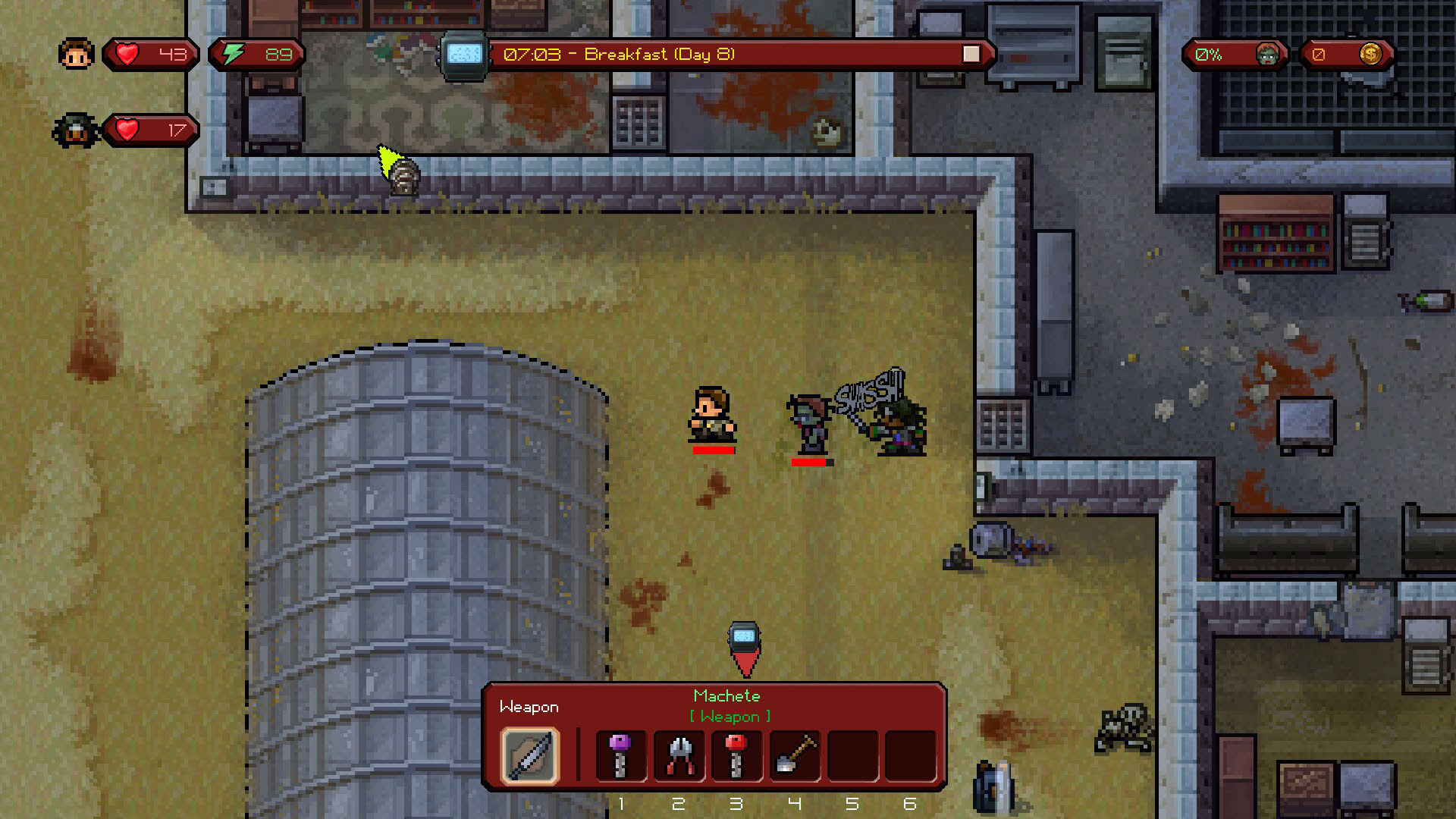 Screenshot for The Escapists: The Walking Dead