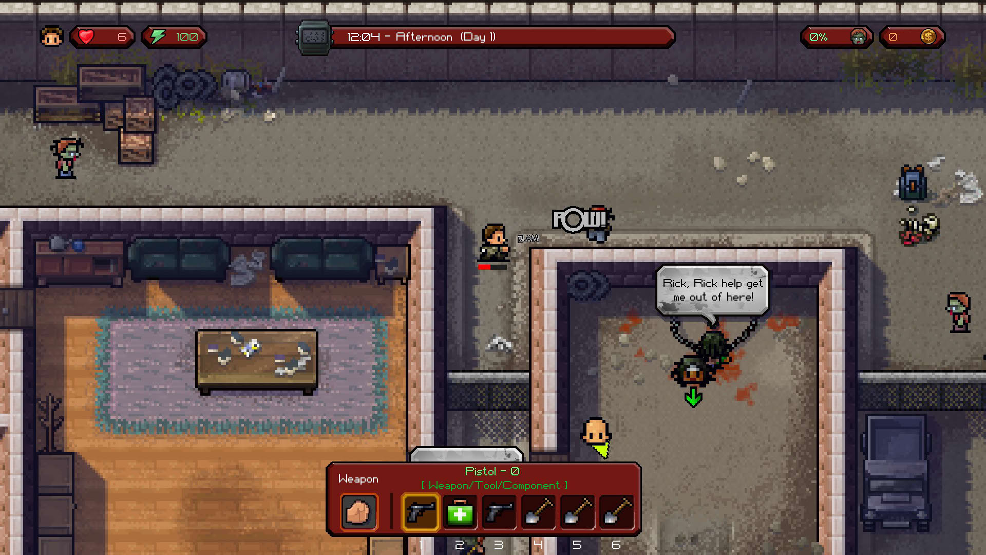 Screenshot for The Escapists: The Walking Dead
