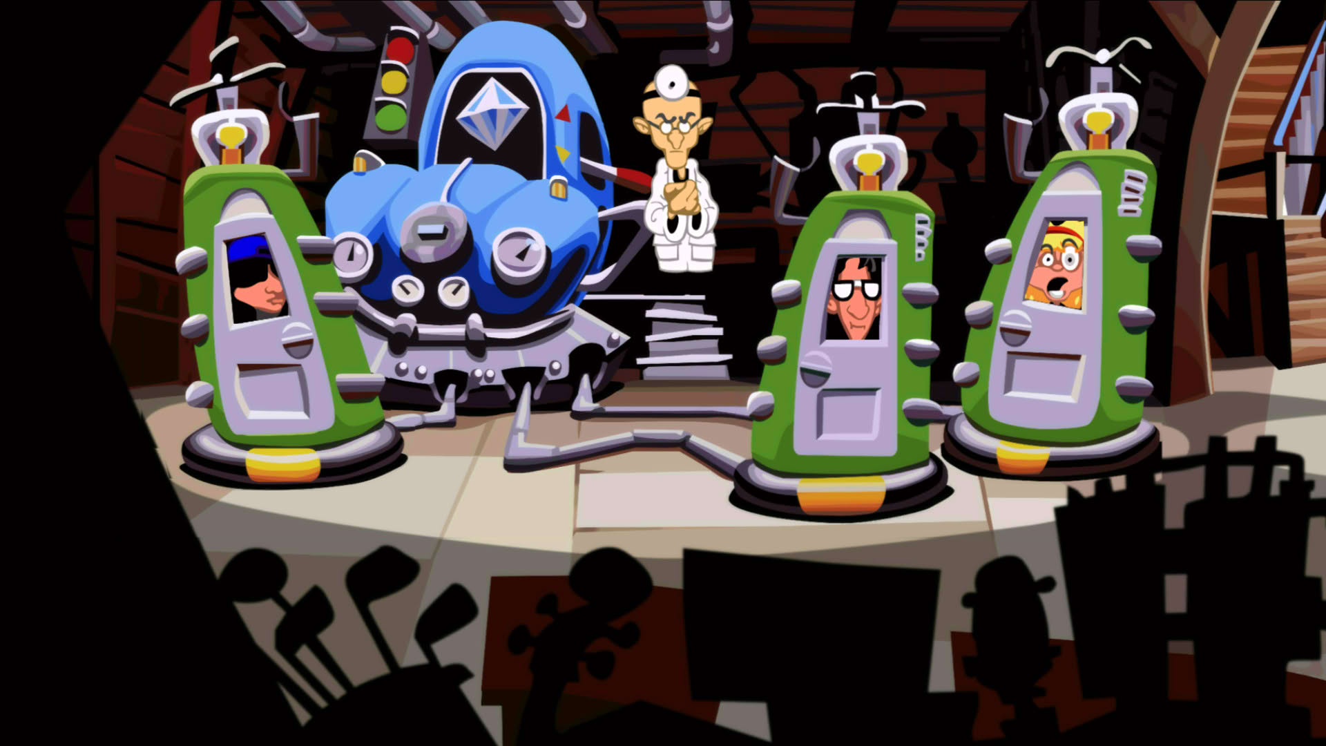 Screenshot for Day of the Tentacle Remastered