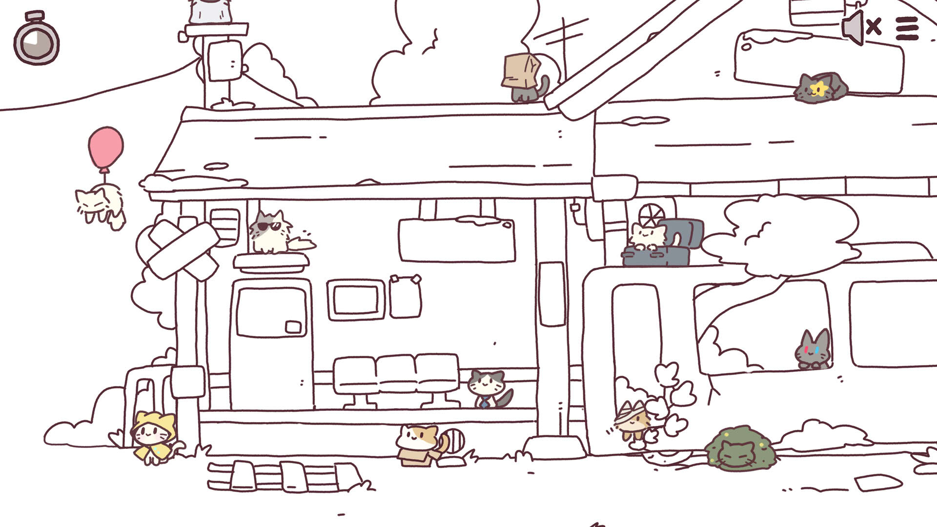 Screenshot for Just Waiting Cats