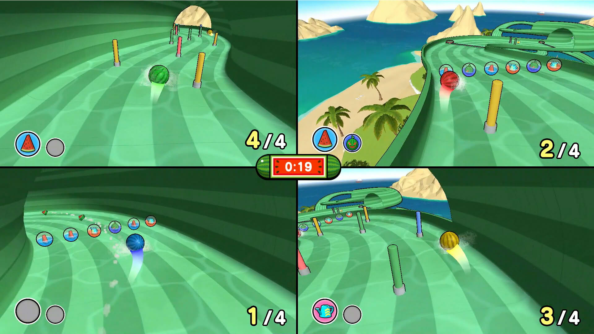 Screenshot for Hit! Spin! Watermelon Party
