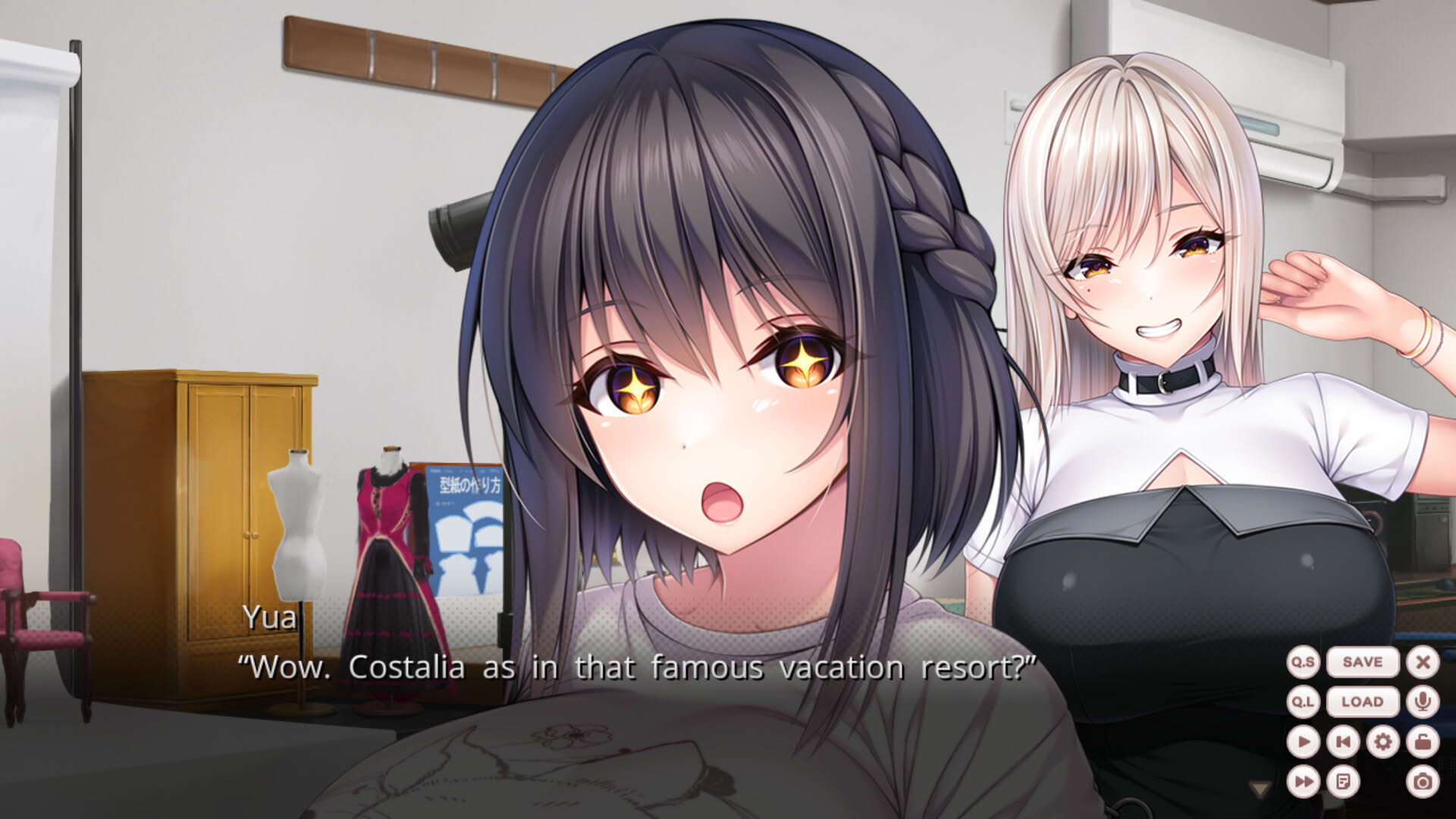 Screenshot for Cosplaying in Costalia: The Tororo Sisters!