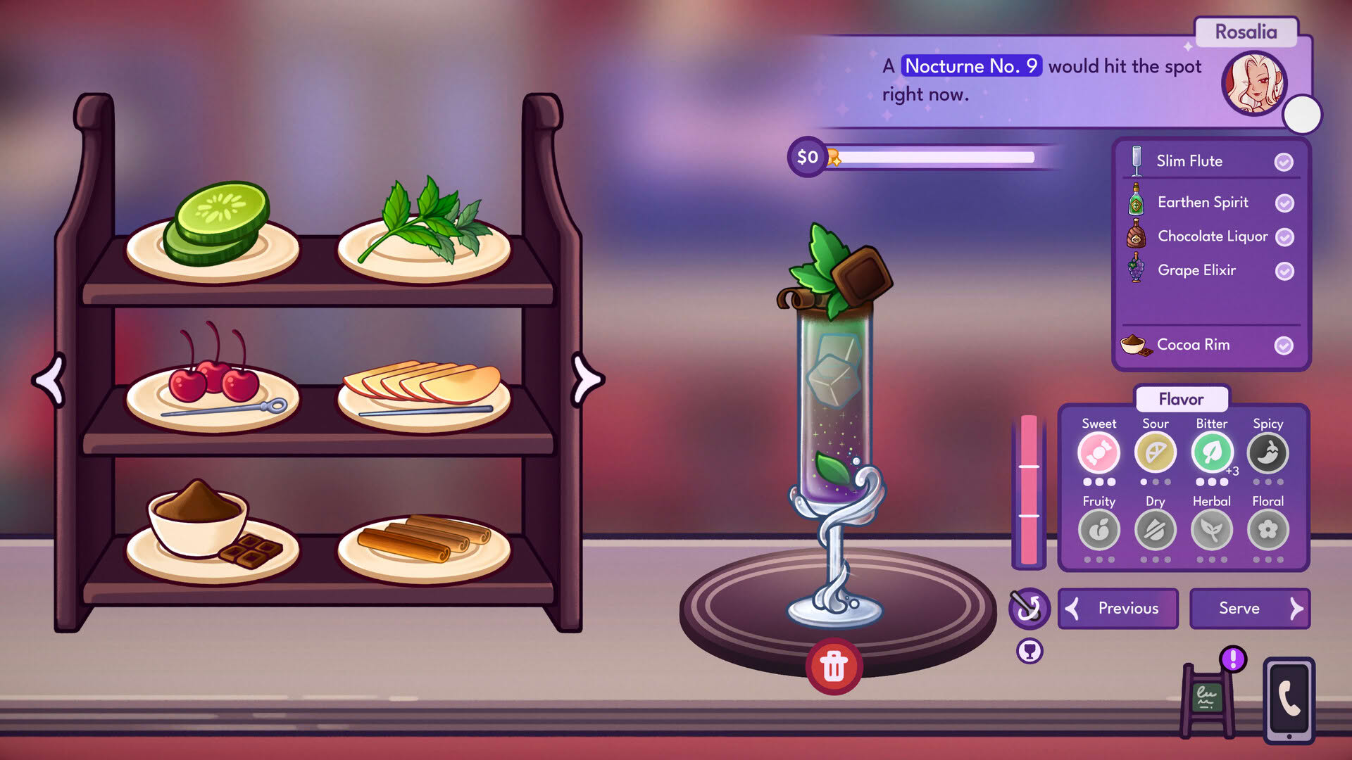 Screenshot for Mixed Spirits