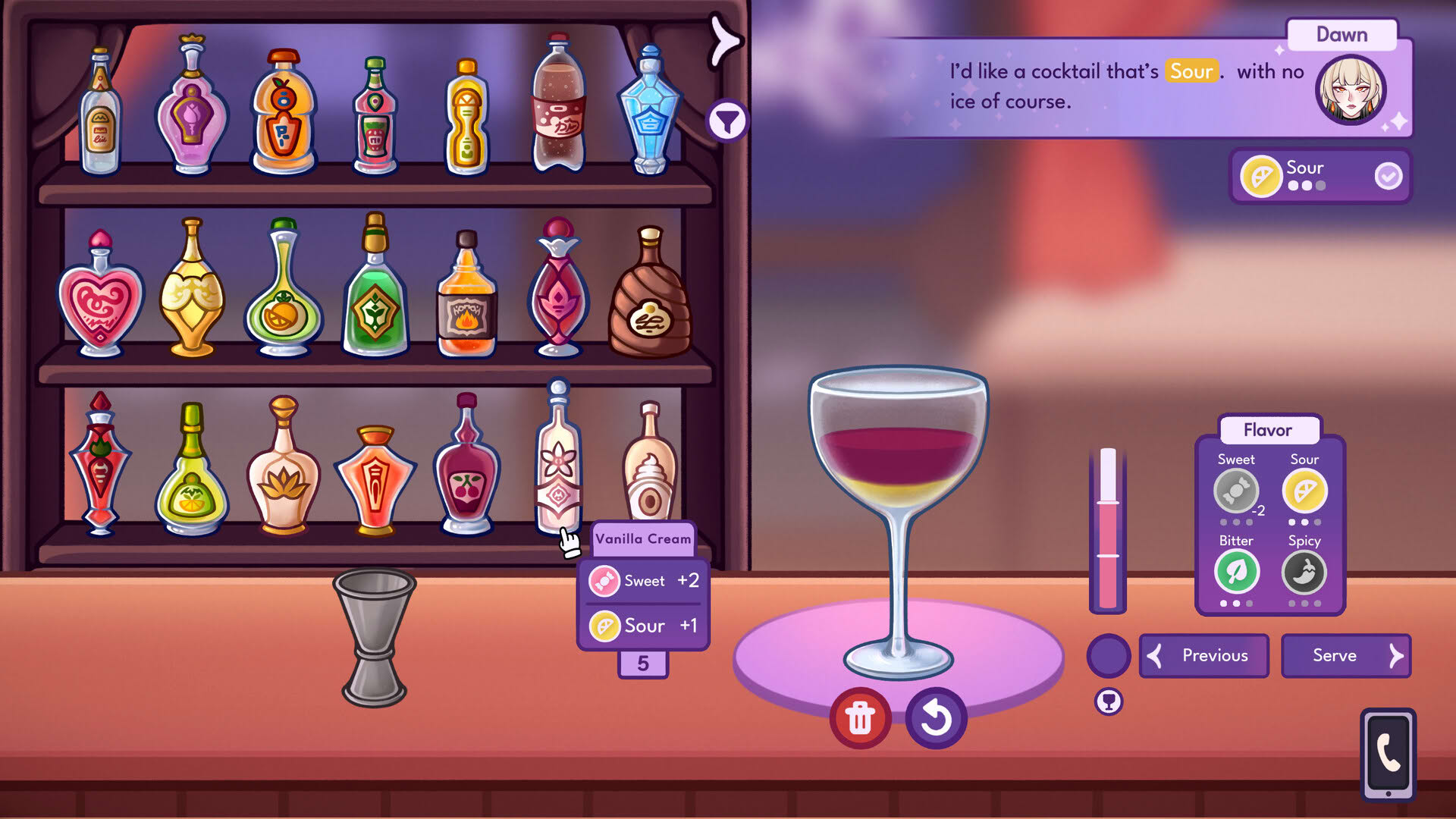 Screenshot for Mixed Spirits