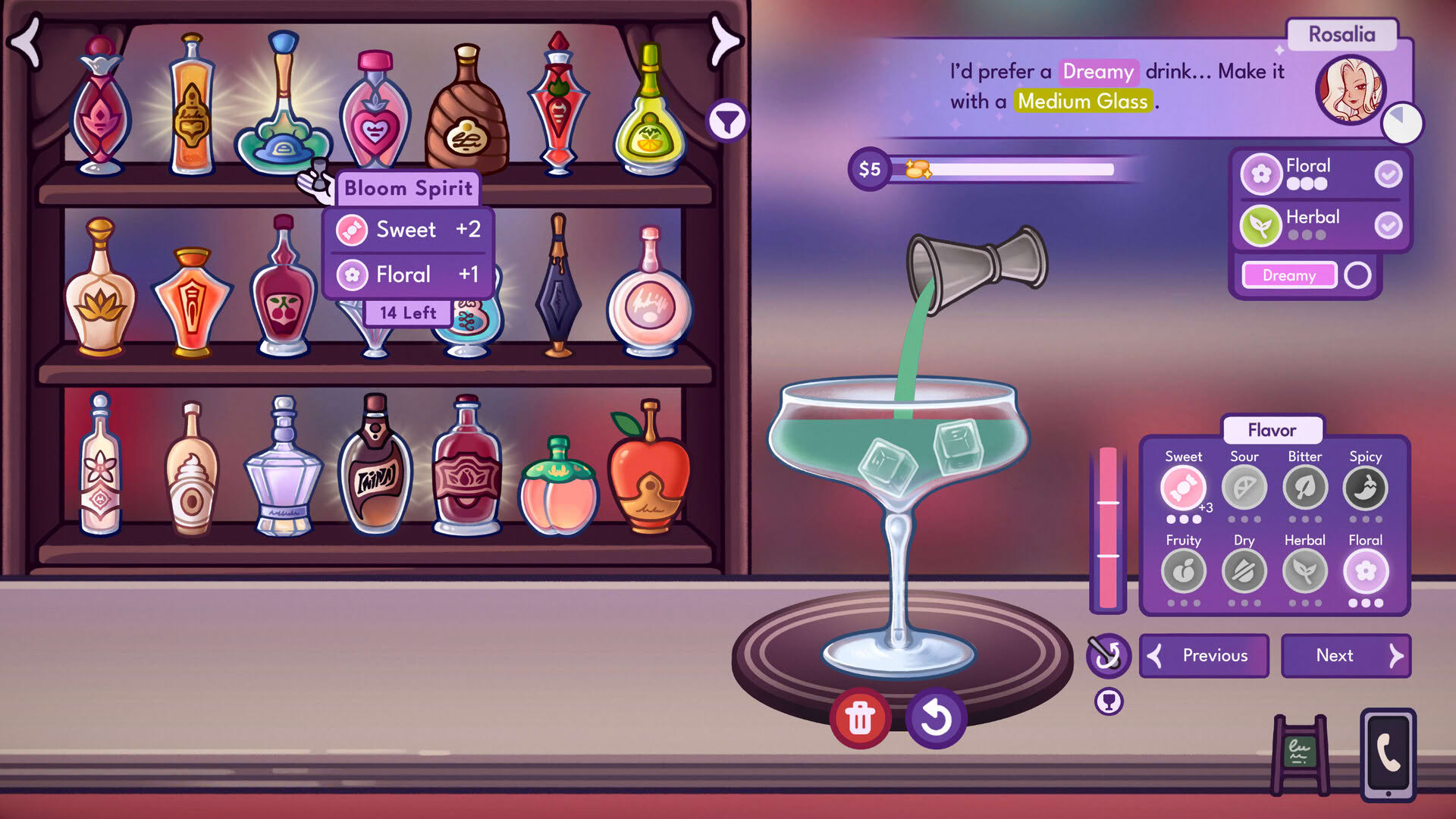 Screenshot for Mixed Spirits