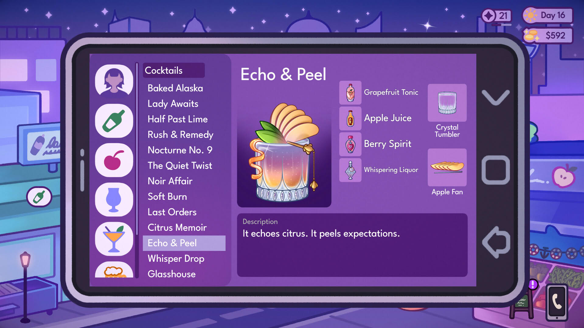 Screenshot for Mixed Spirits