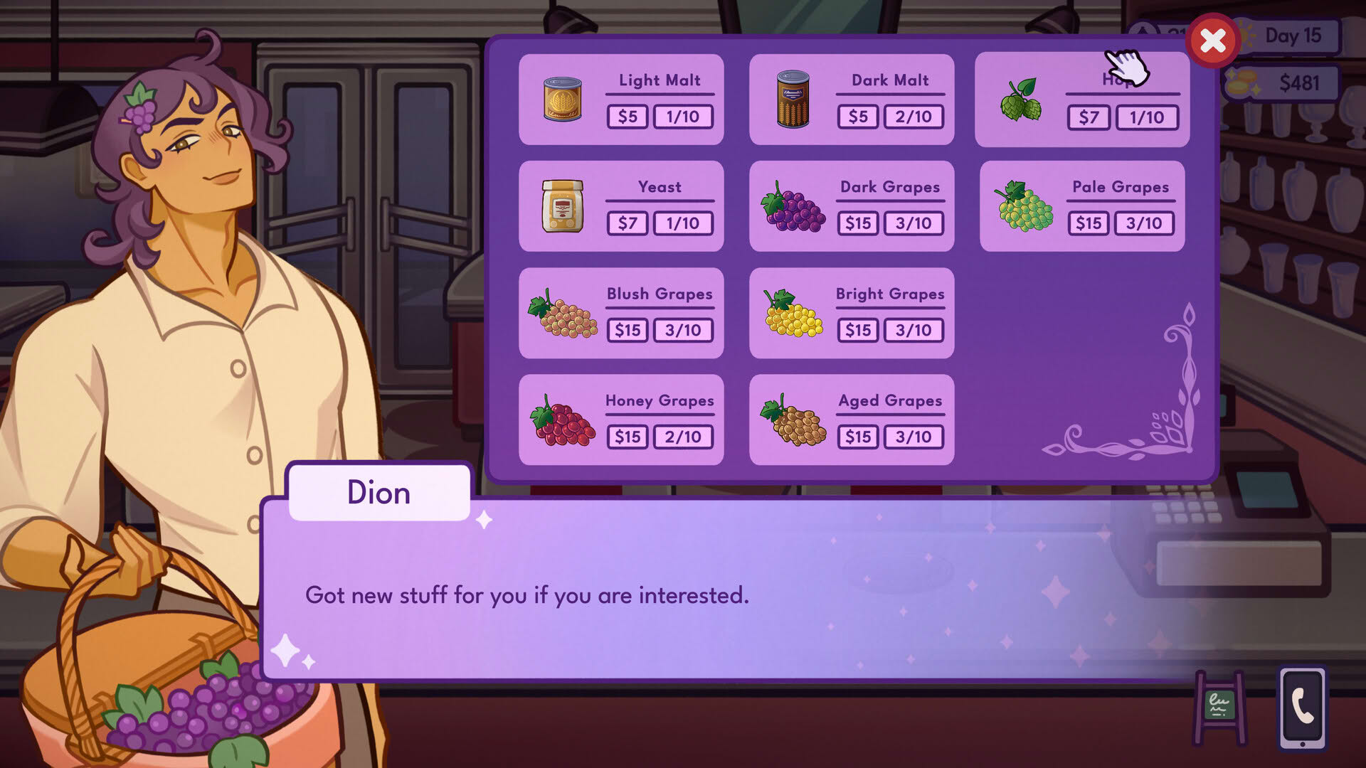 Screenshot for Mixed Spirits
