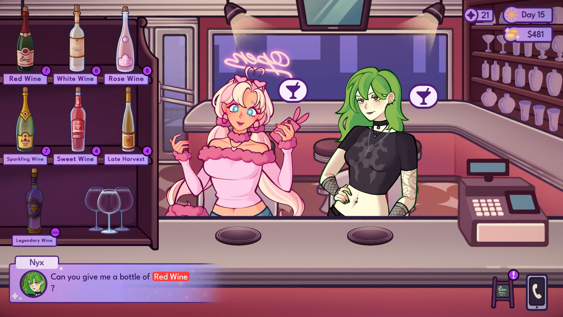 Screenshot for Mixed Spirits