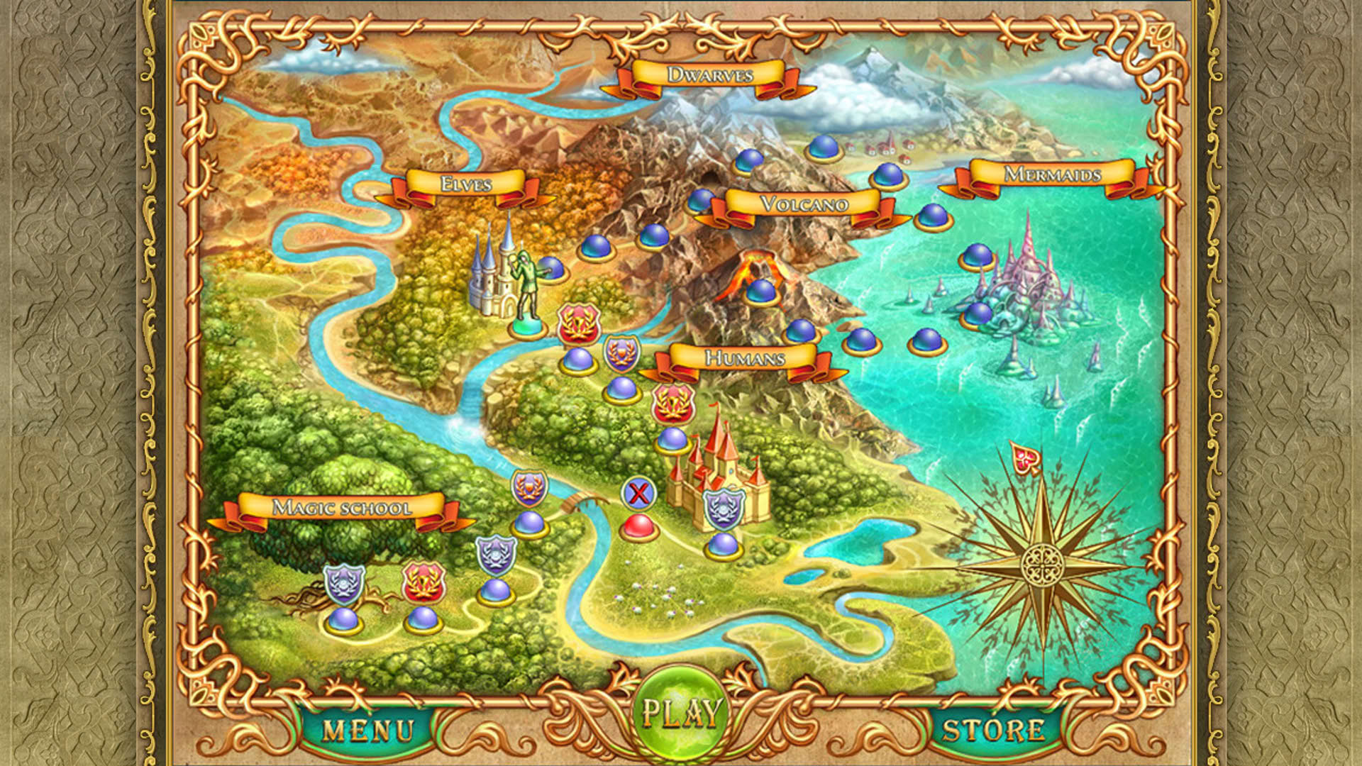 Screenshot for The Chronicles of Emerland Solitaire