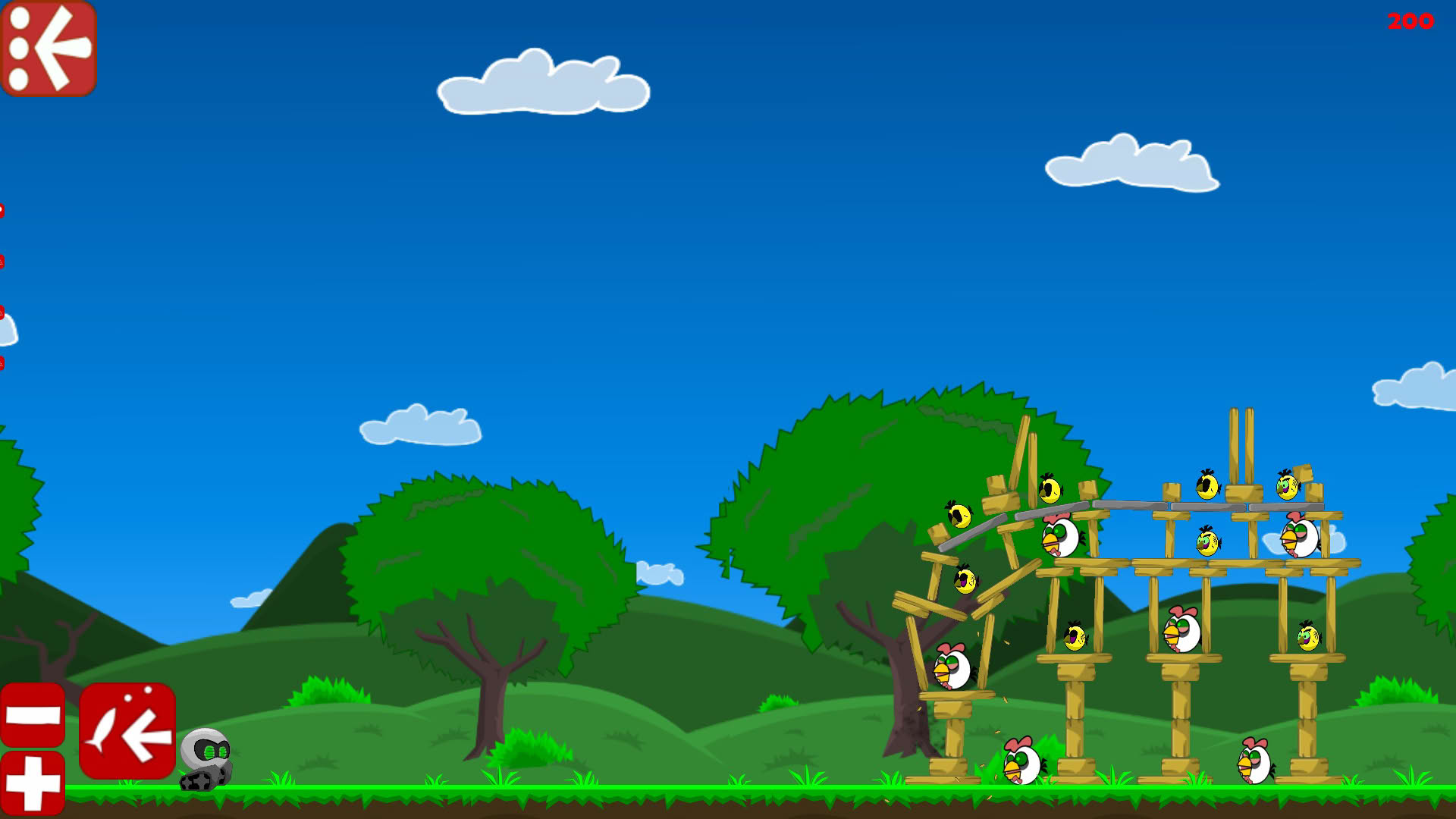 Screenshot for Robot vs Birds Zombies