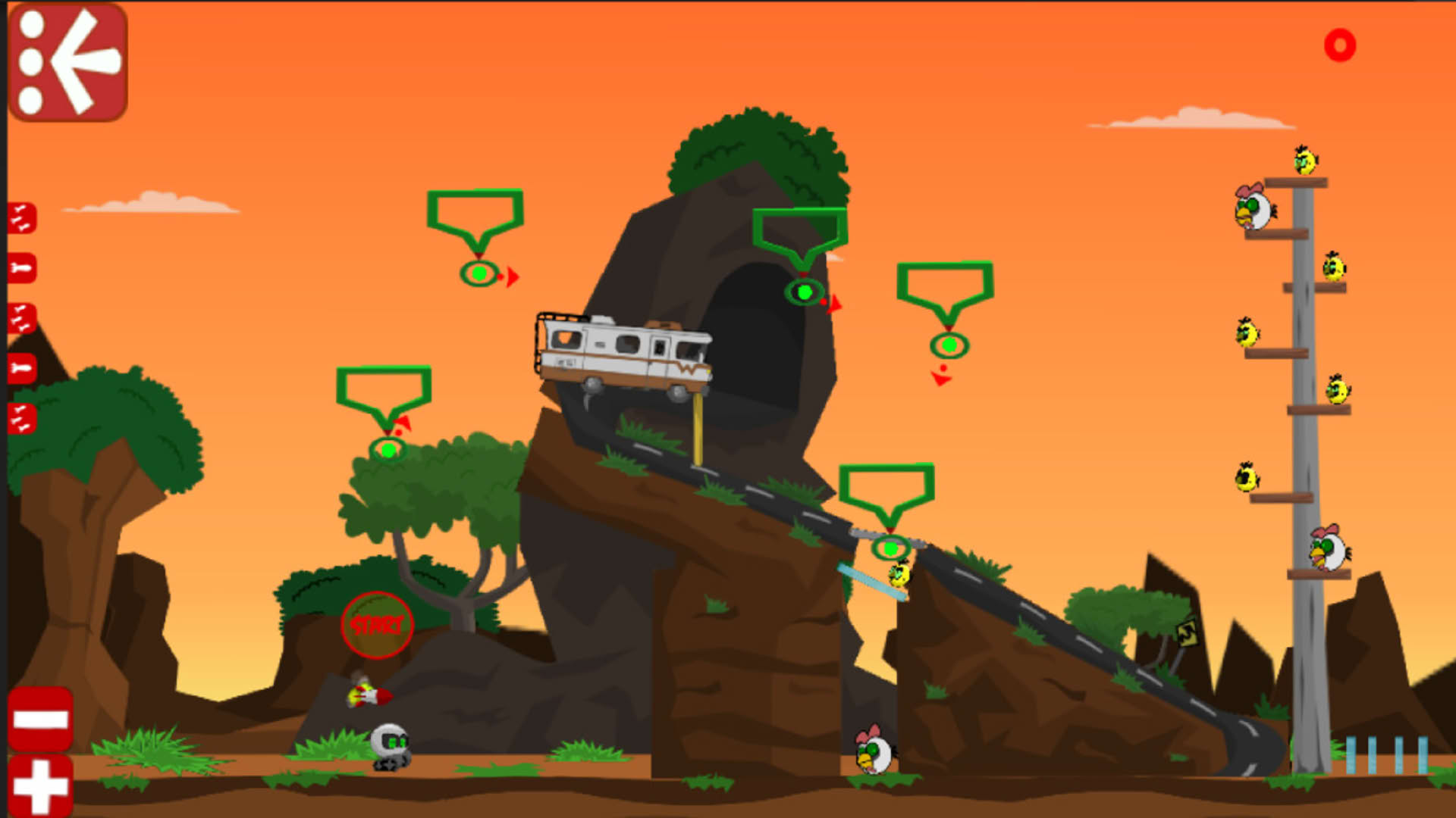Screenshot for Robot vs Birds Zombies