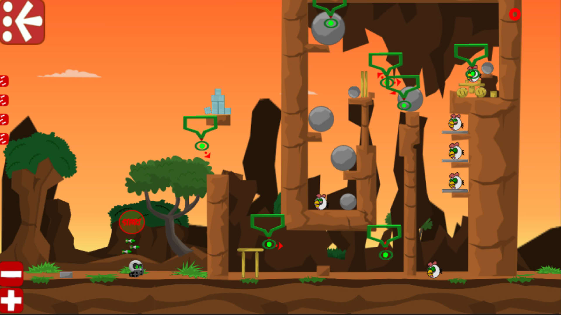 Screenshot for Robot vs Birds Zombies
