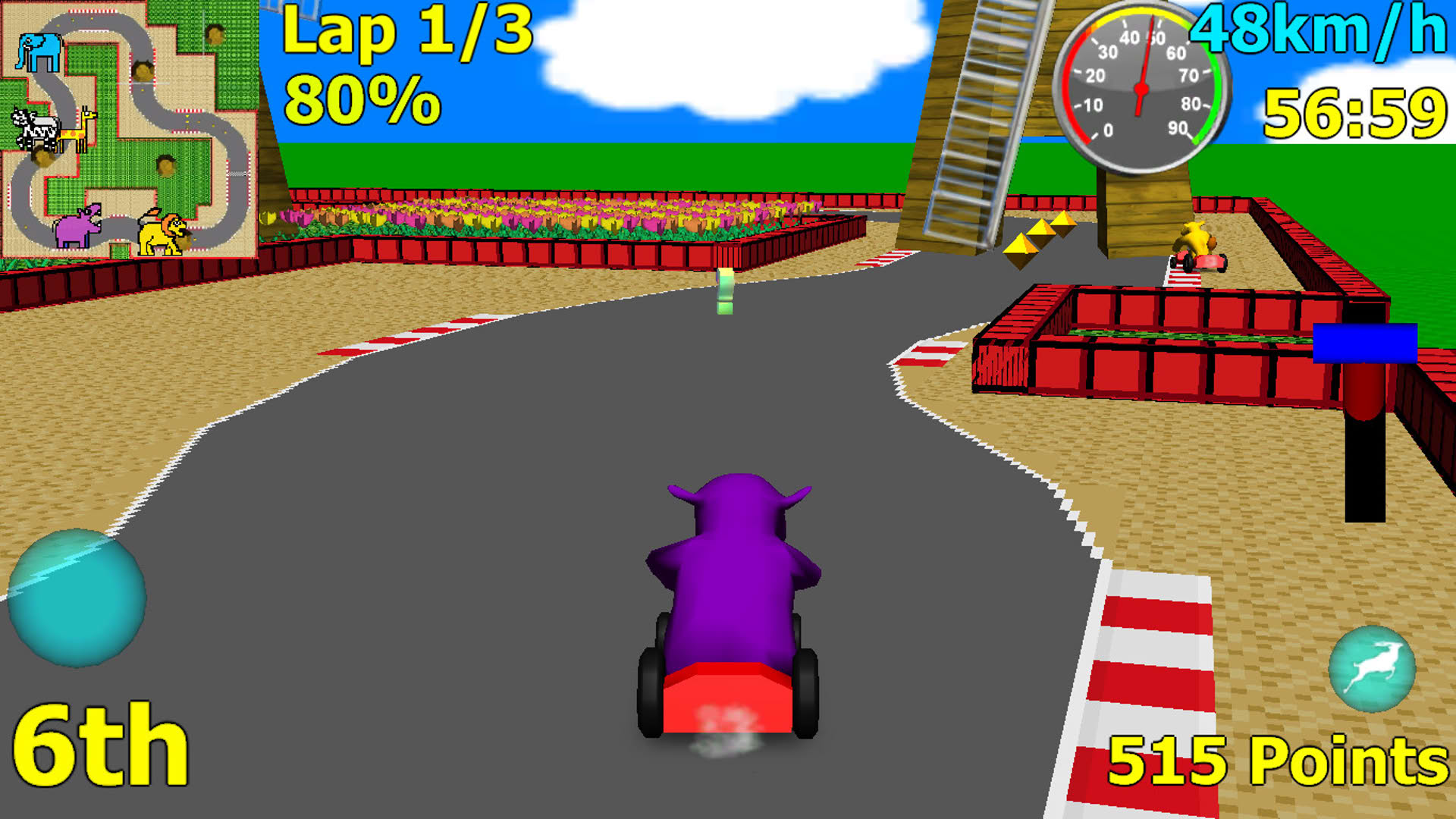 Screenshot for Wild Animal Racing