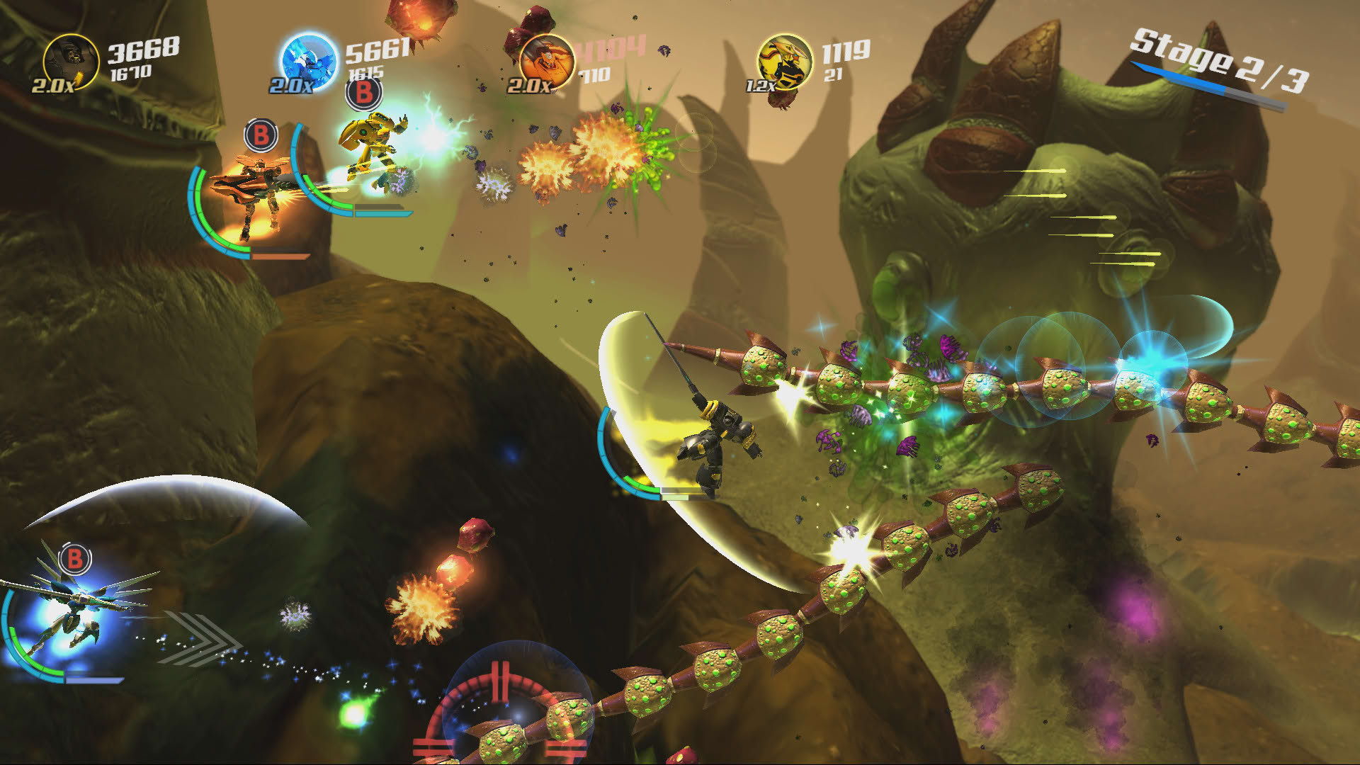 Screenshot for Stardust Galaxy Warriors: Stellar Climax