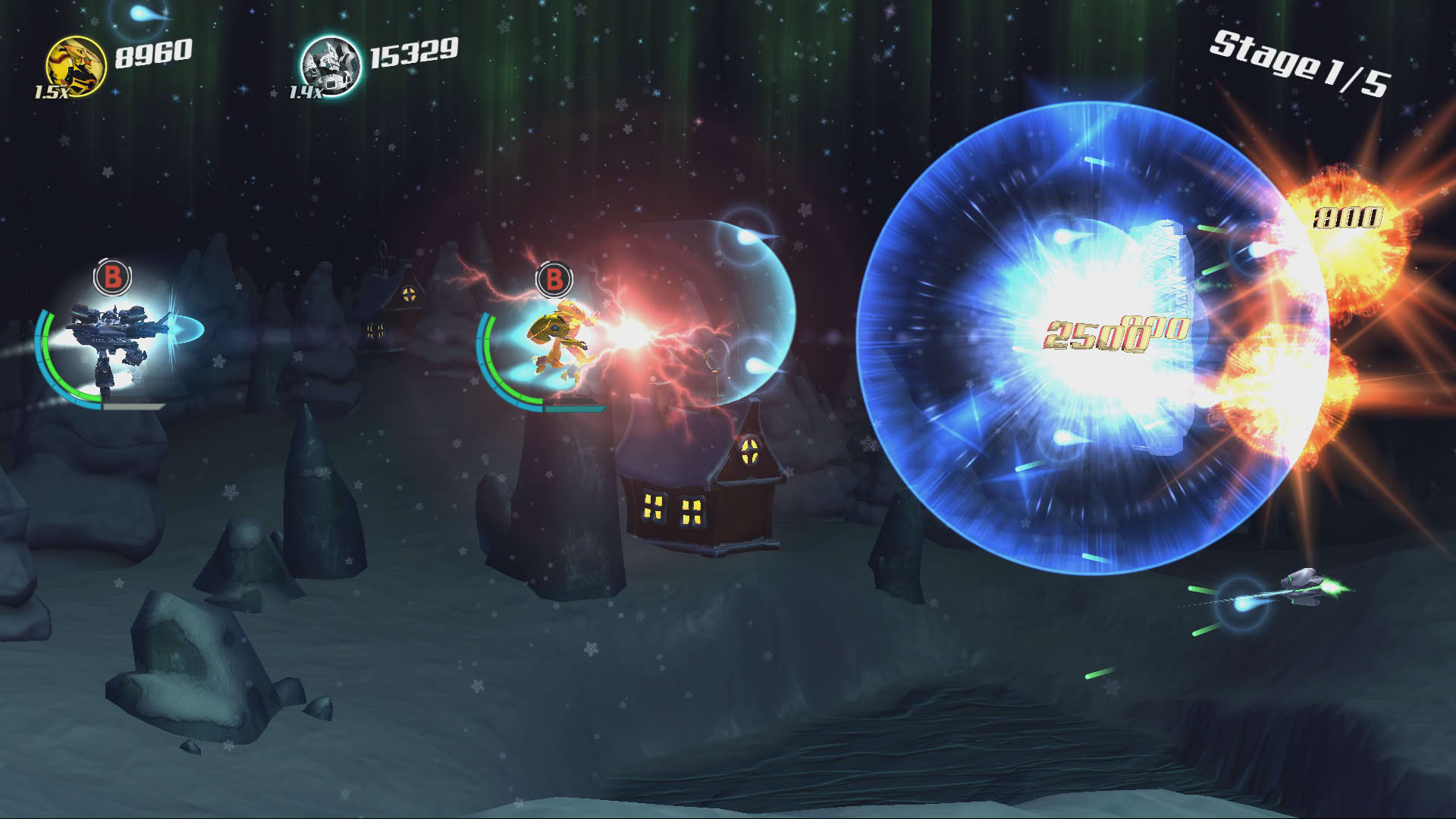 Screenshot for Stardust Galaxy Warriors: Stellar Climax