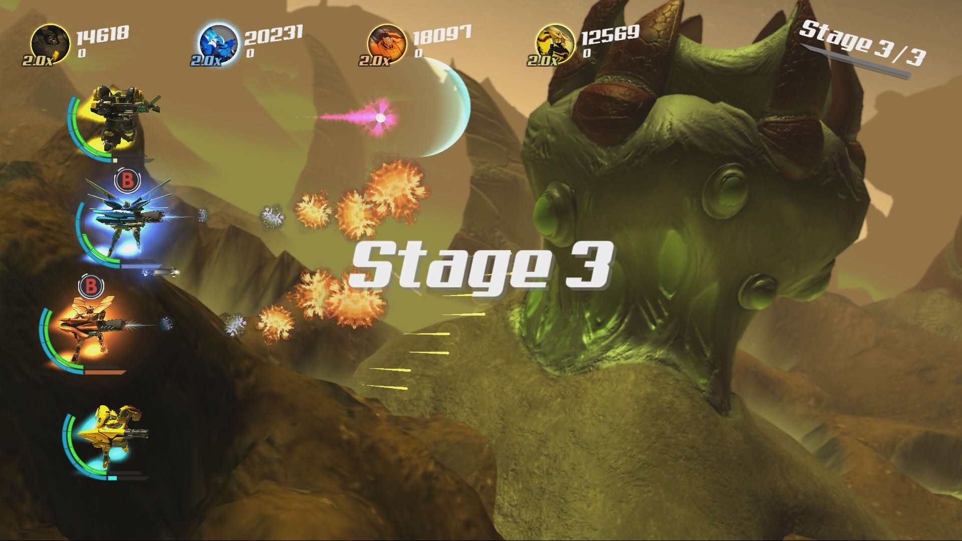 Screenshot for Stardust Galaxy Warriors: Stellar Climax