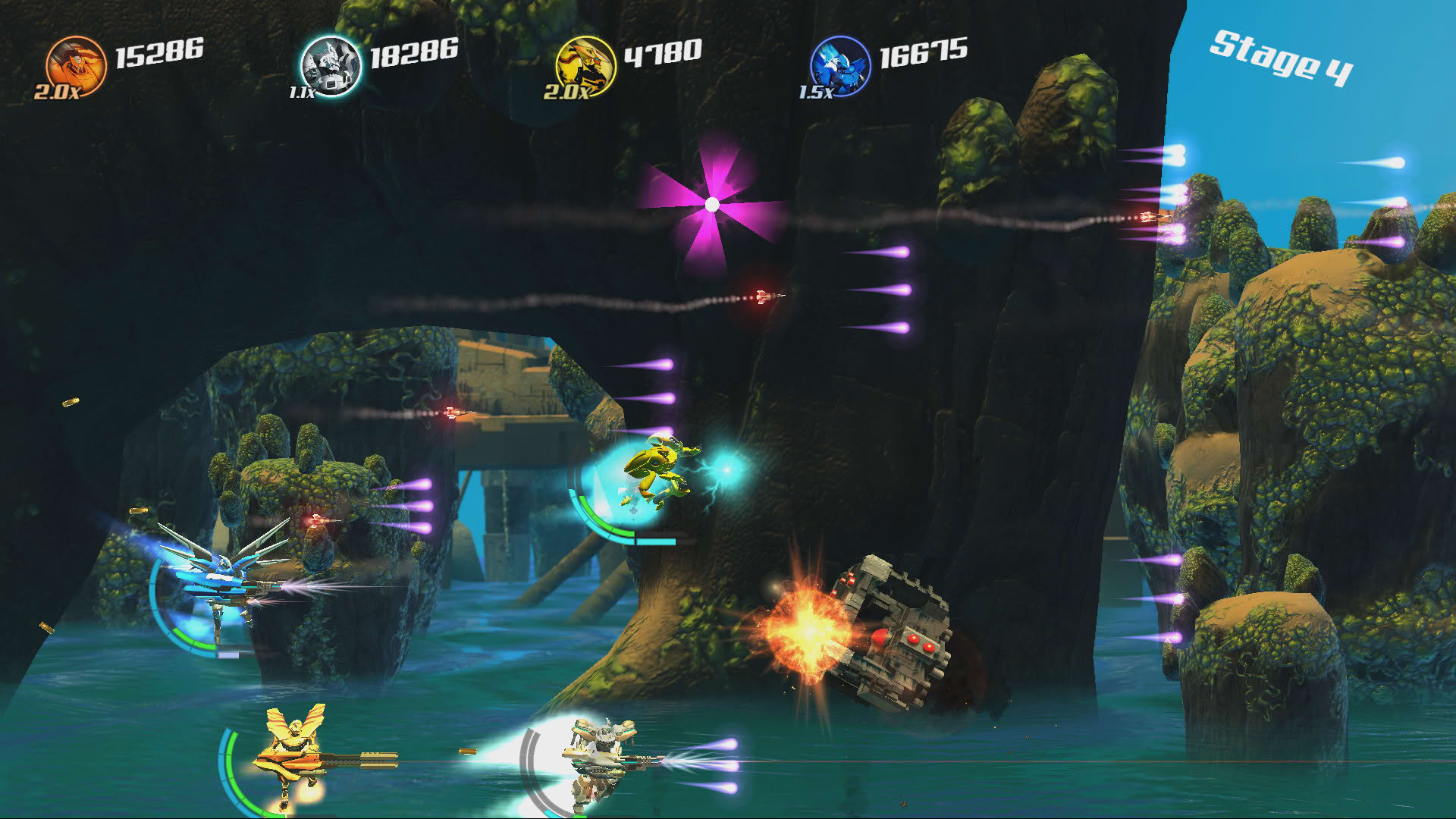 Screenshot for Stardust Galaxy Warriors: Stellar Climax