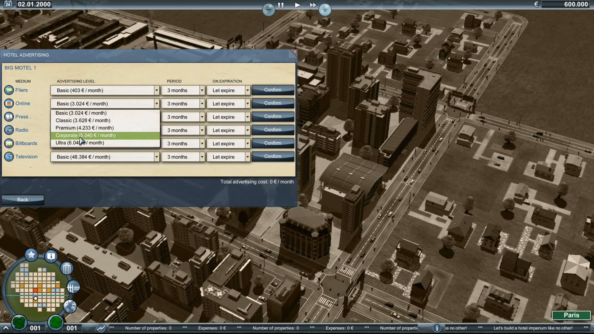 Screenshot for Luxury Hotel Emporium
