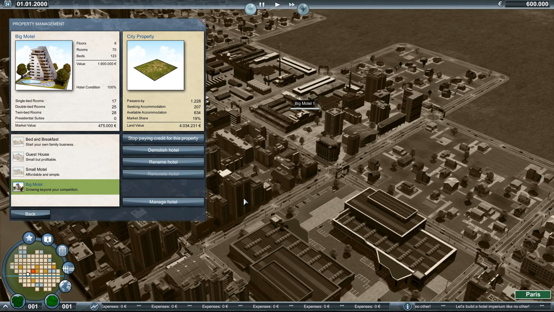 Screenshot for Luxury Hotel Emporium