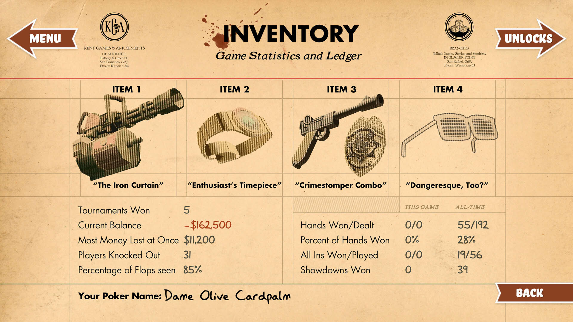 Screenshot for Poker Night at the Inventory