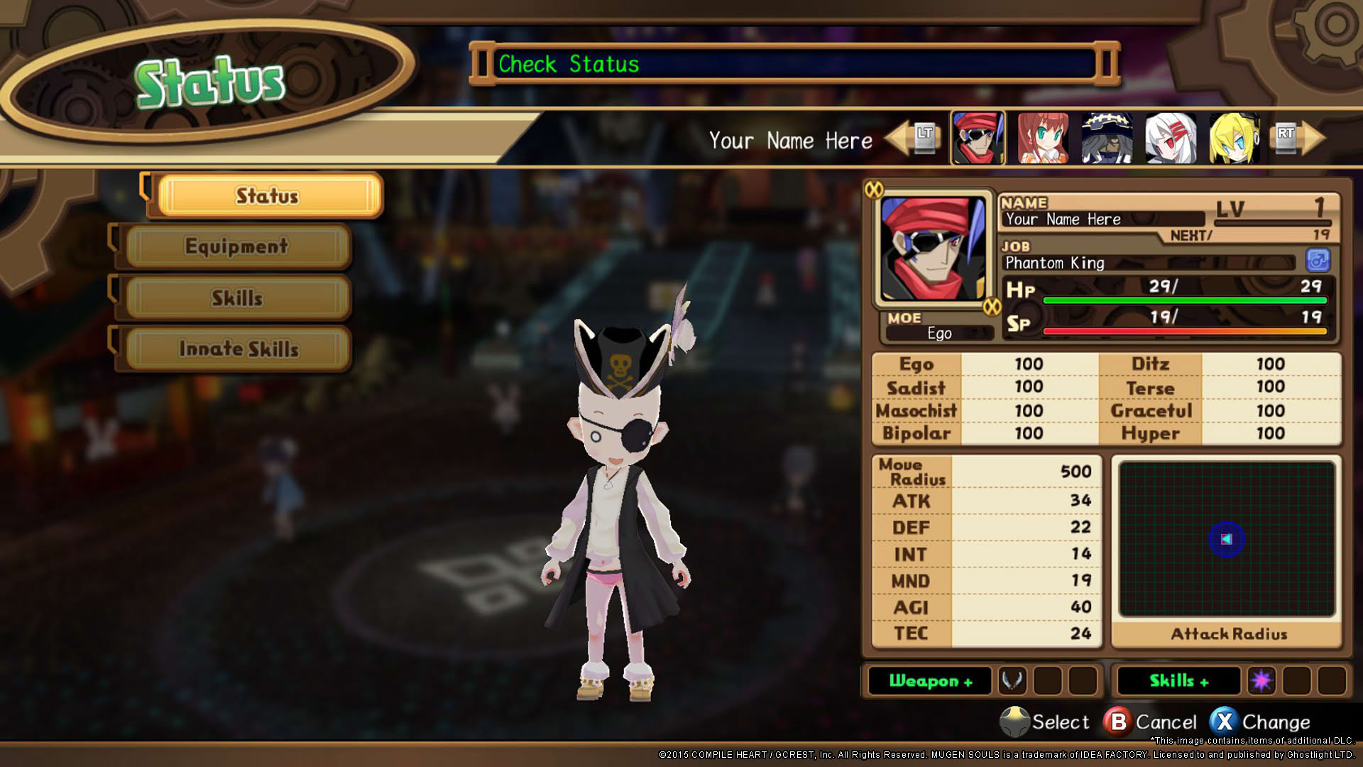 Screenshot for Mugen Souls