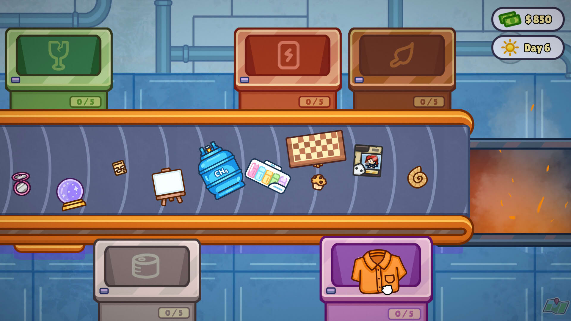 Screenshot for Recycling Shift