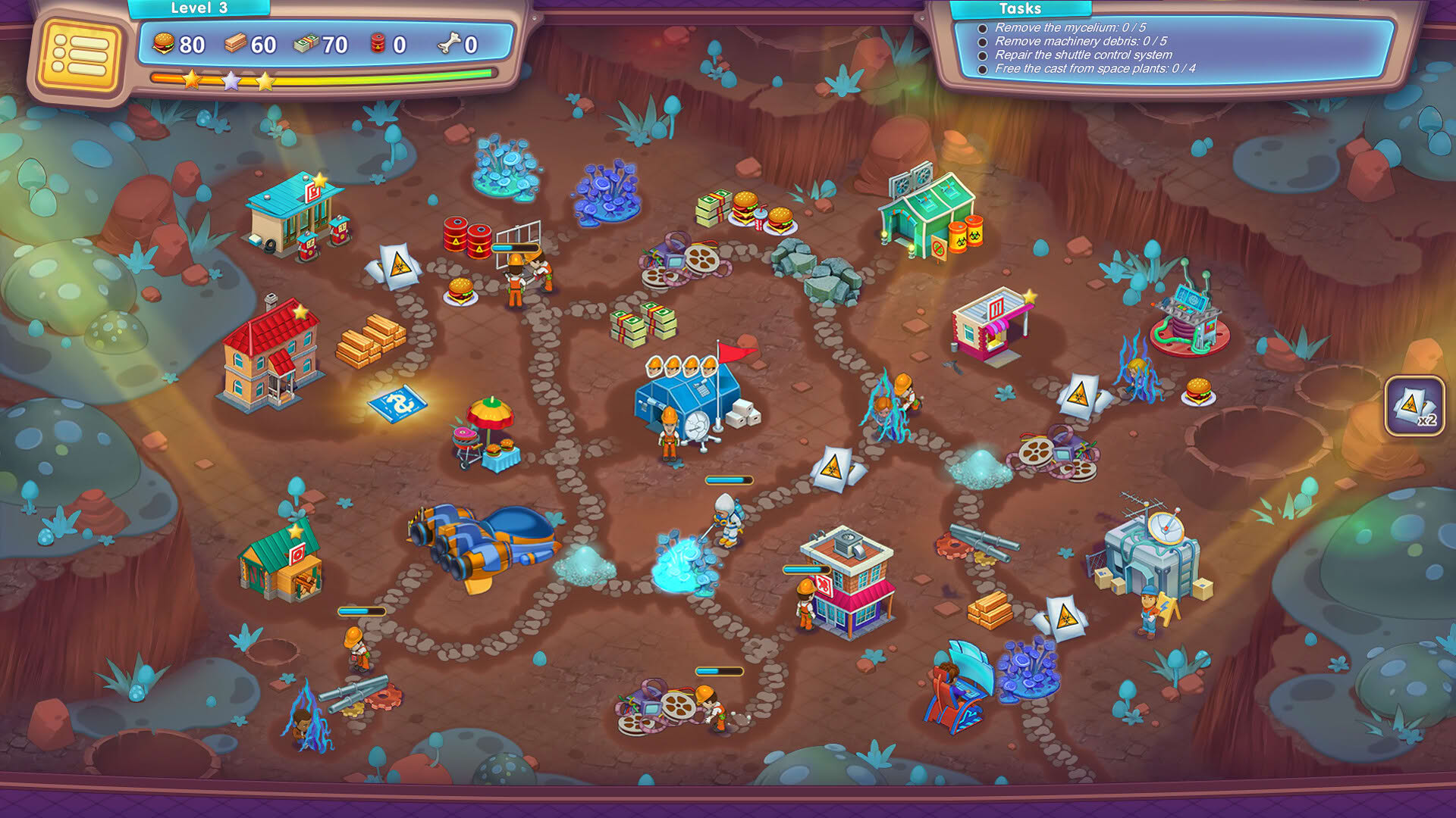 Screenshot for Rescue Team: Lights. Camera. Outer Space