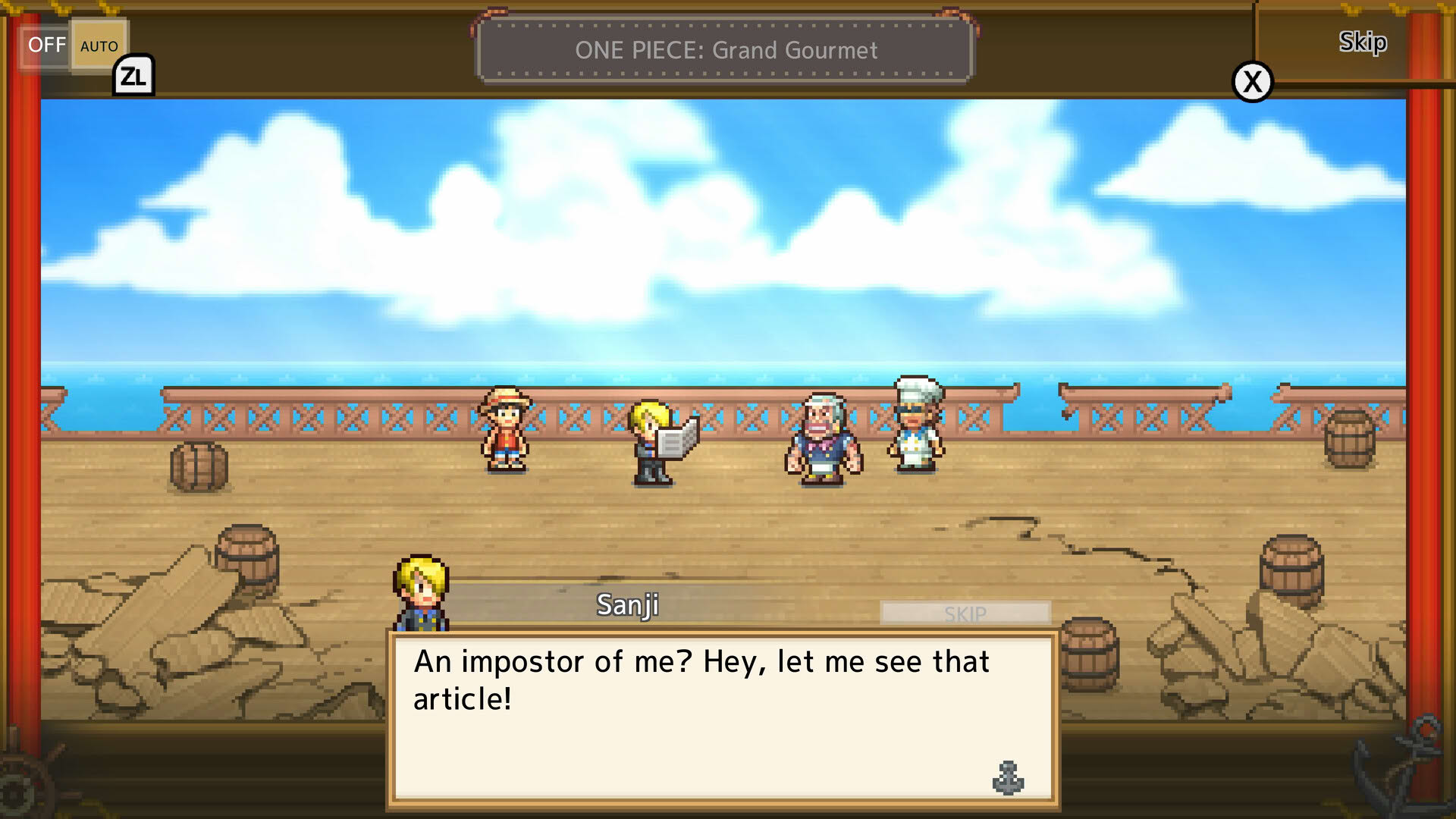 Screenshot for One Piece: Grand Gourmet