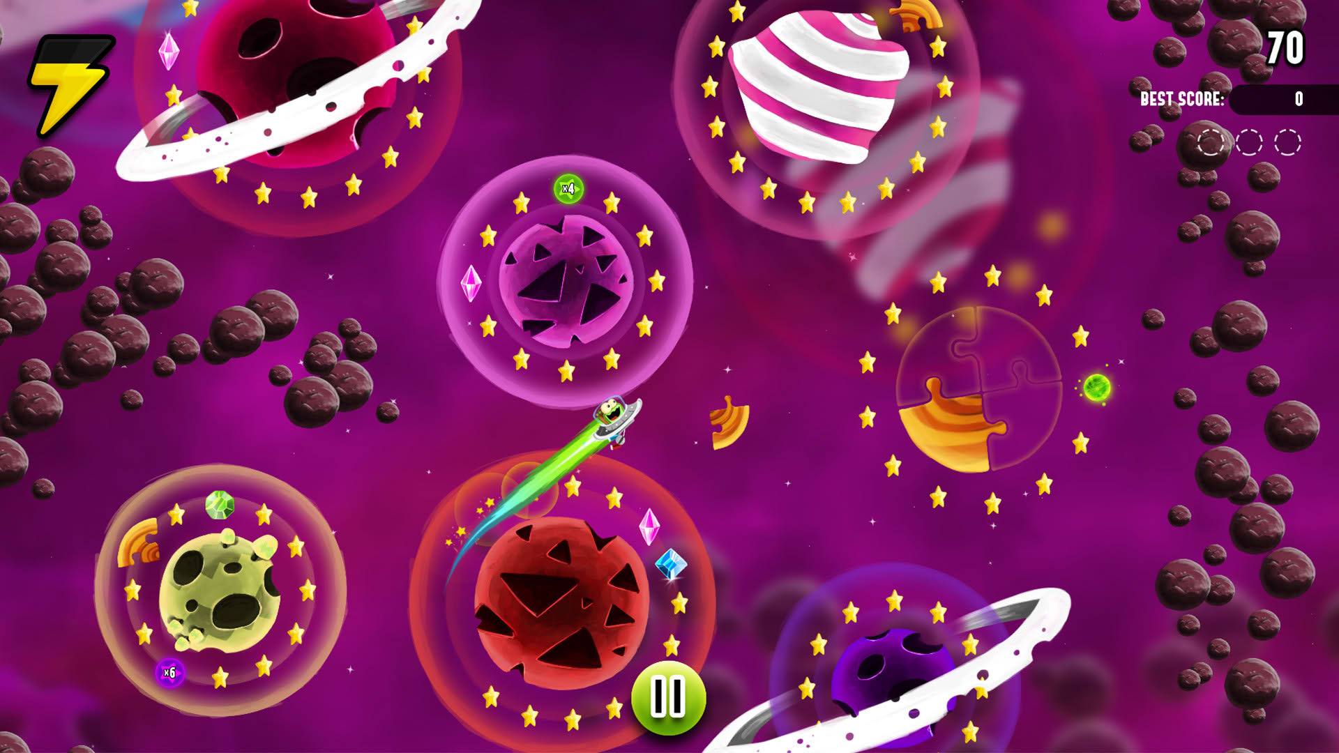 Screenshot for An Alien with a Magnet