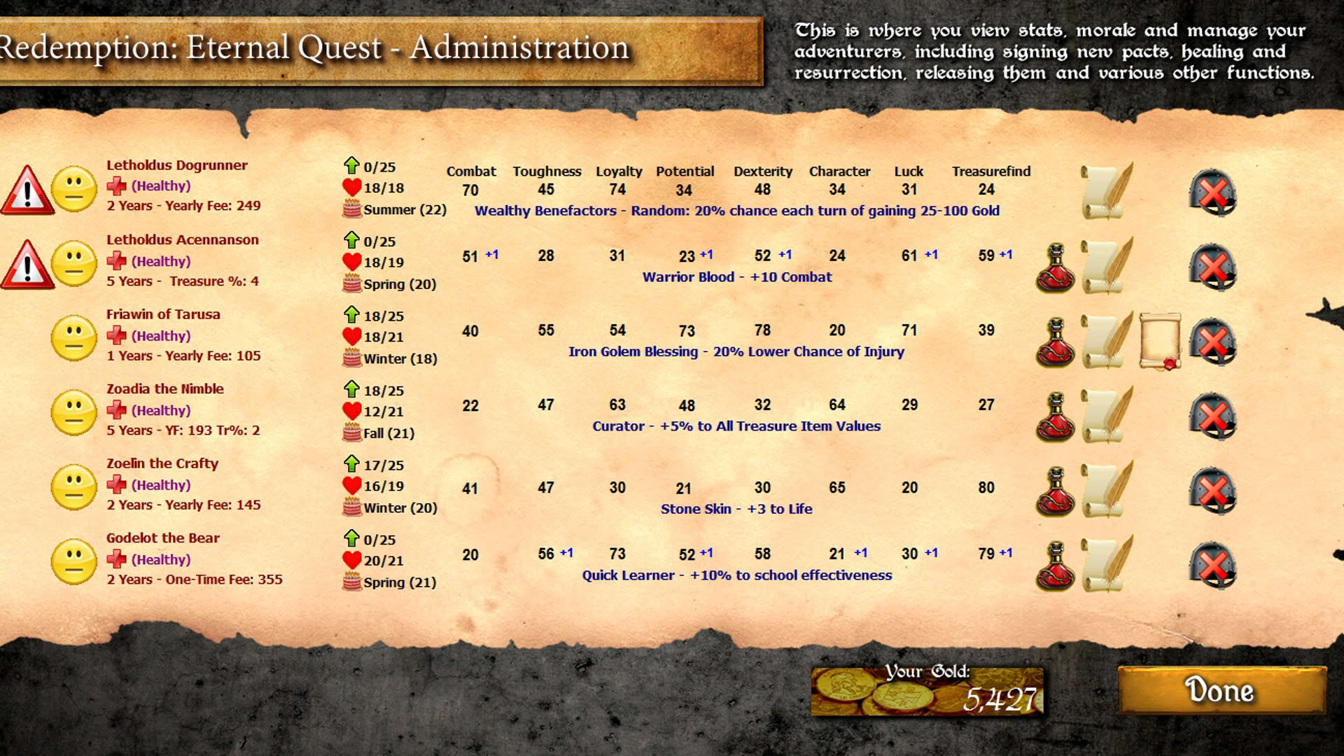 Screenshot for Redemption: Eternal Quest