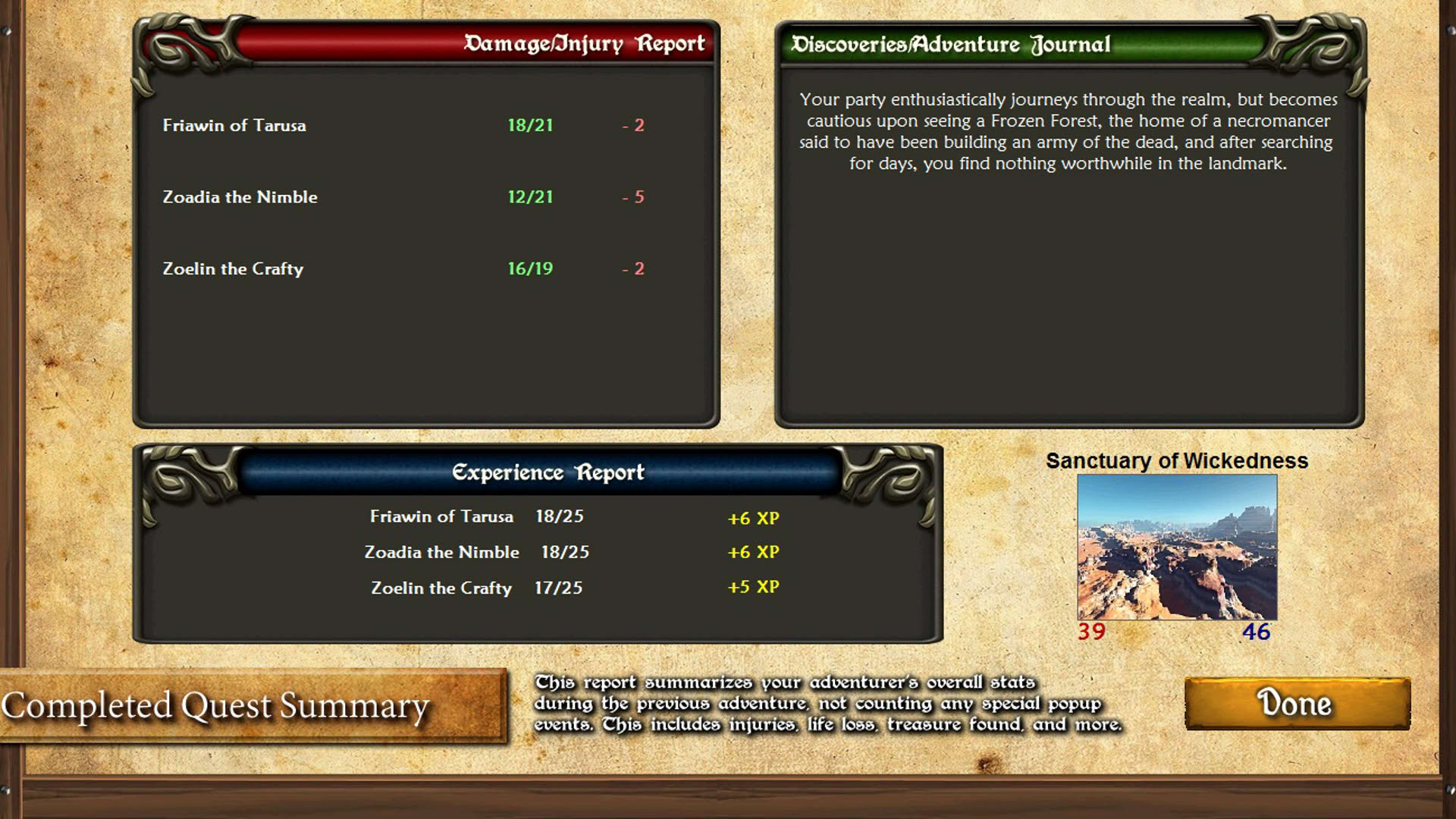 Screenshot for Redemption: Eternal Quest