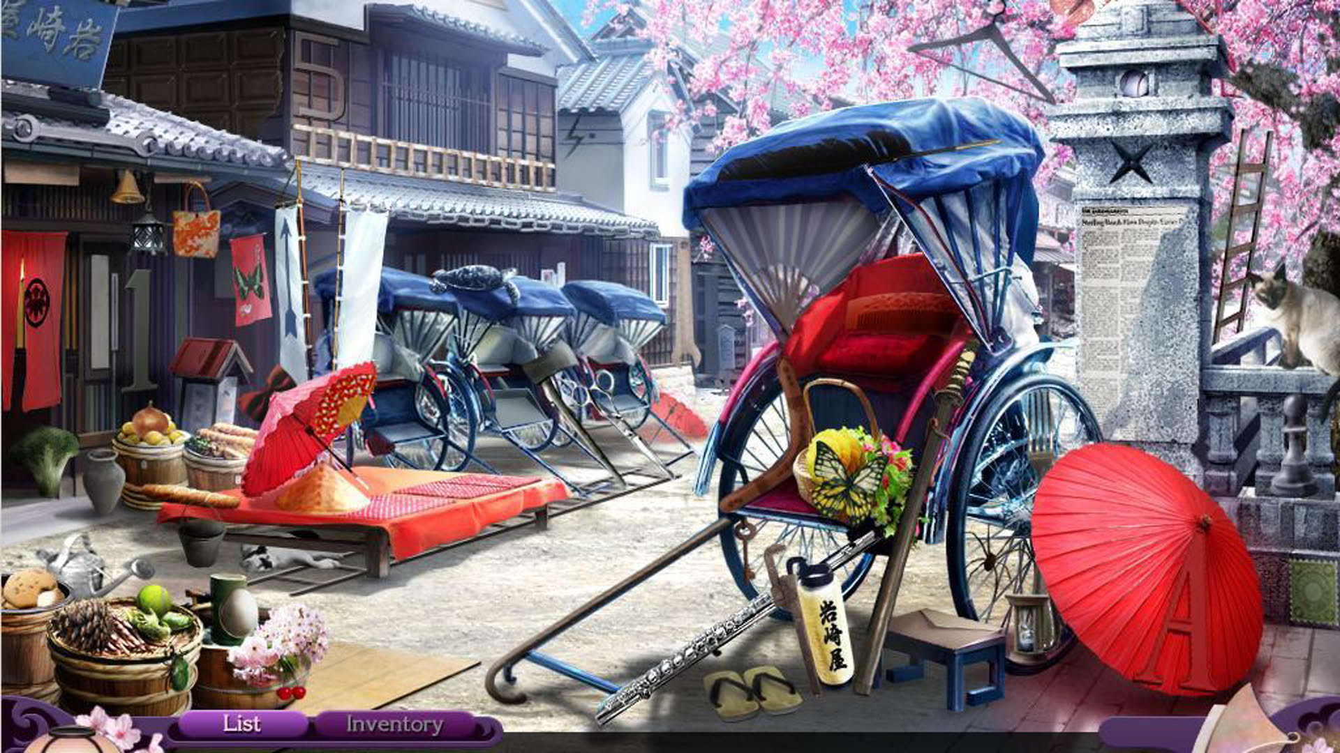Screenshot for Season of Mystery: The Cherry Blossom Murders