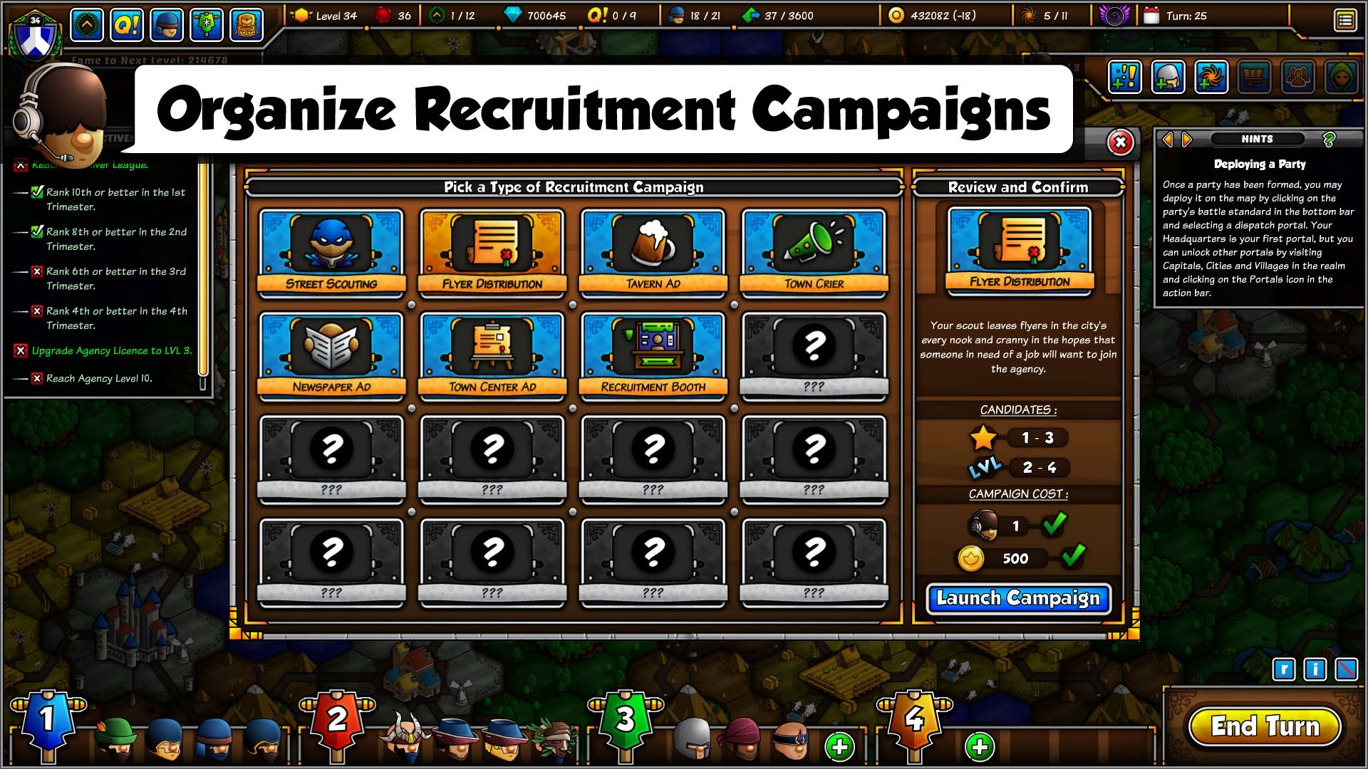 Screenshot for Epic Manager - Create Your Own Adventuring Agency