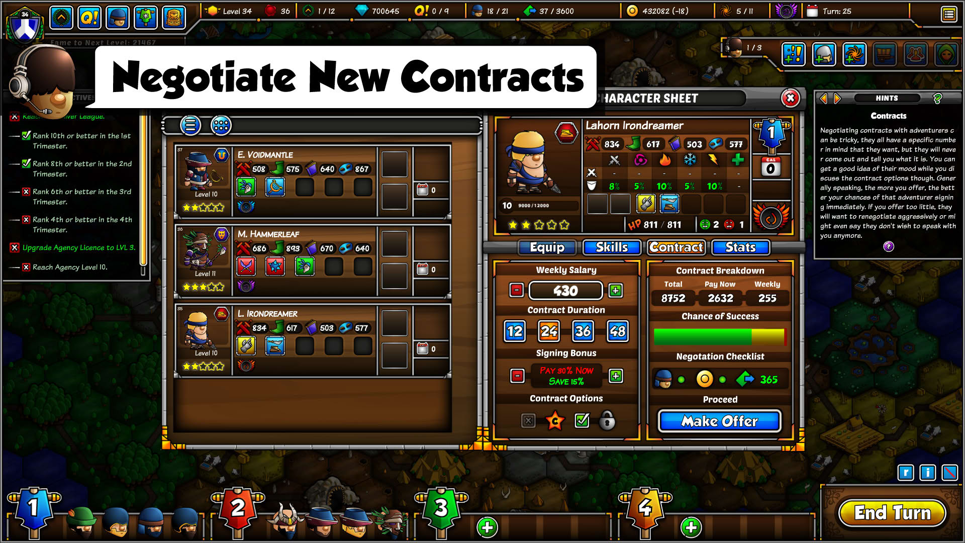 Screenshot for Epic Manager - Create Your Own Adventuring Agency
