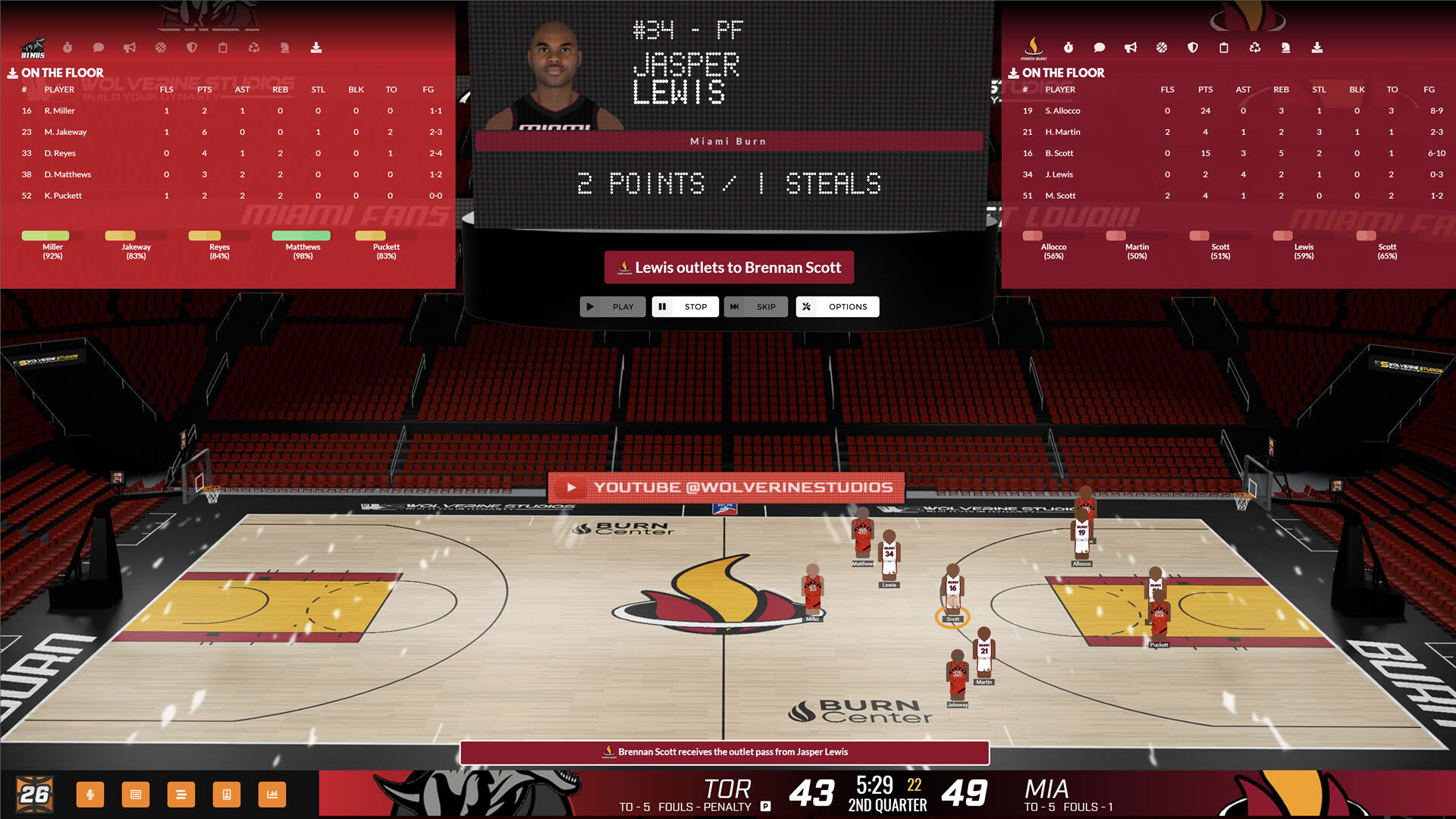 Screenshot for Draft Day Sports: Pro Basketball 26