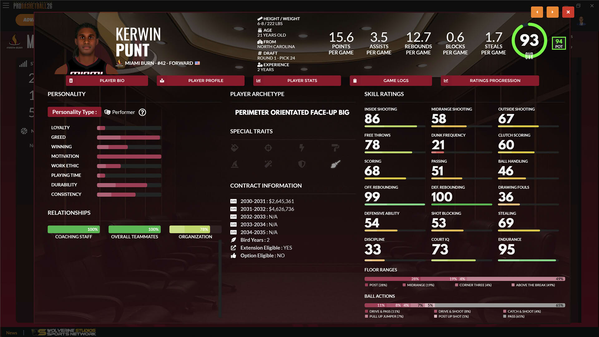 Screenshot for Draft Day Sports: Pro Basketball 26