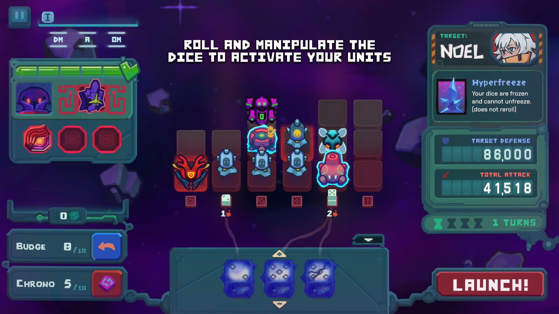 Screenshot for Dicevaders