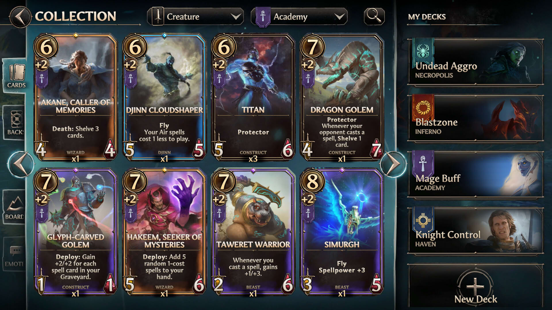 Screenshot for Might & Magic Fates: The Trading Card Game