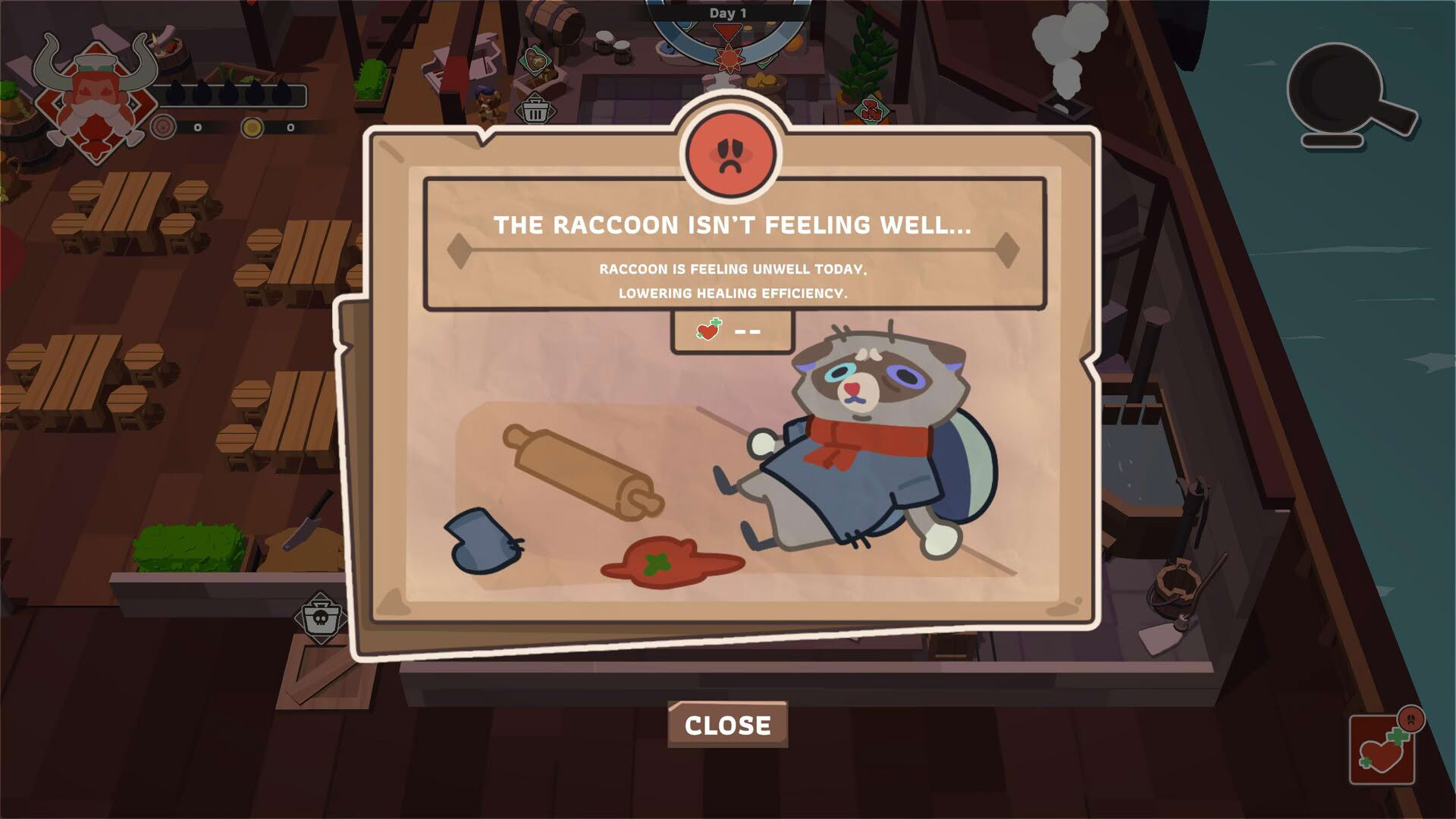 Screenshot for Sous Raccoon