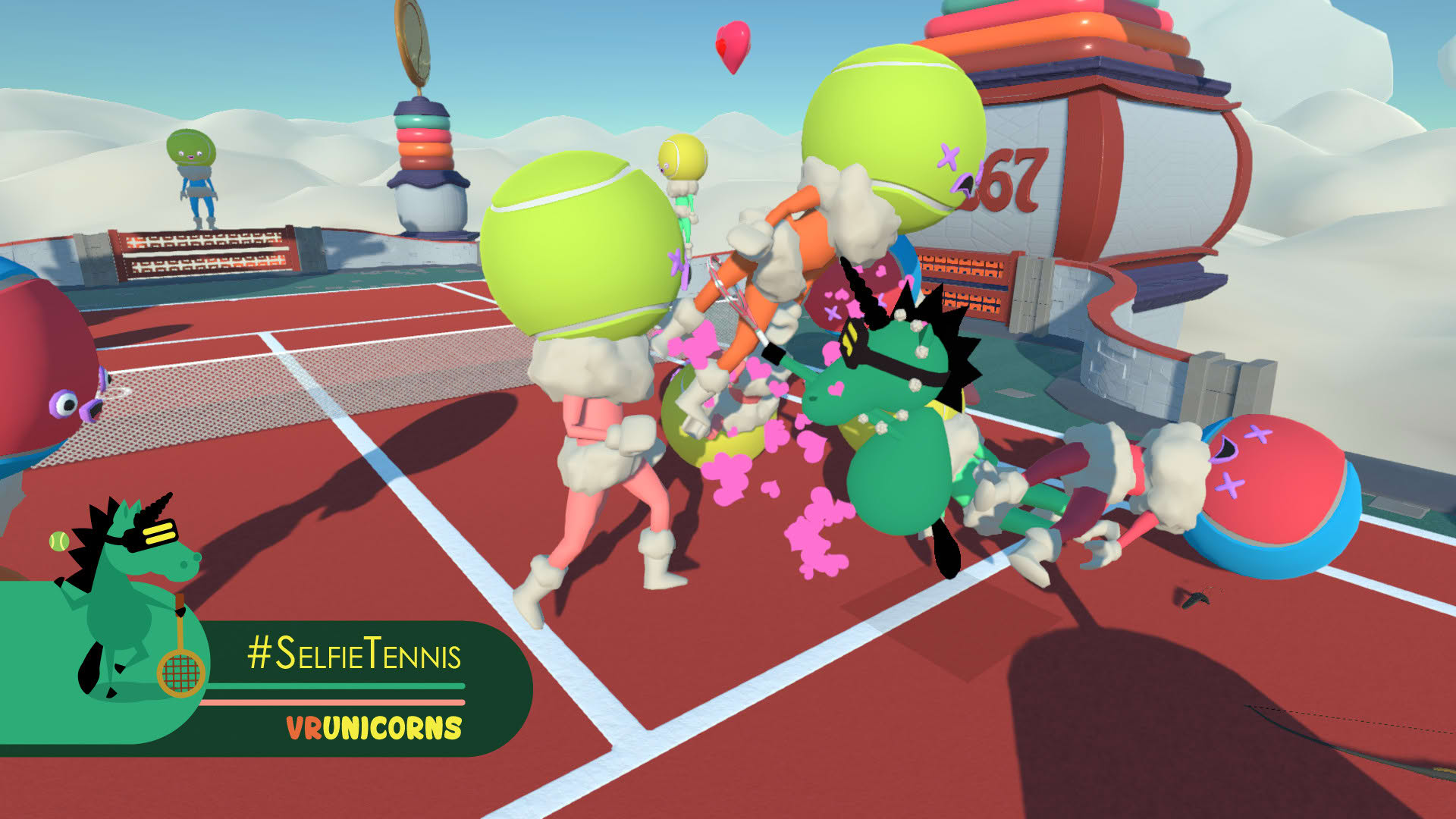 Screenshot for #SelfieTennis