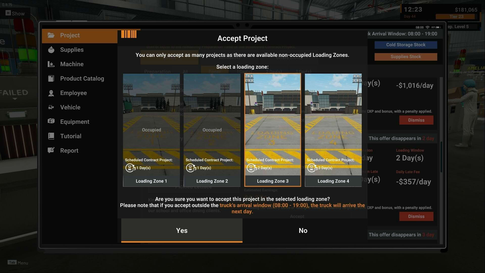 Screenshot for Food Processing Simulator