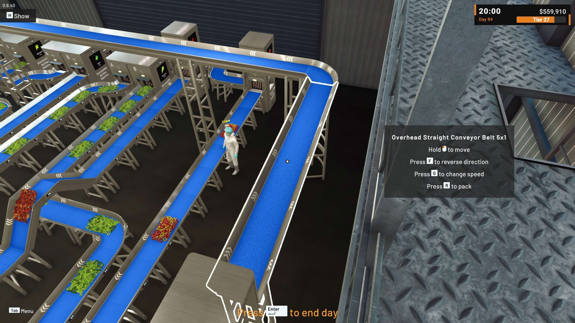 Screenshot for Food Processing Simulator