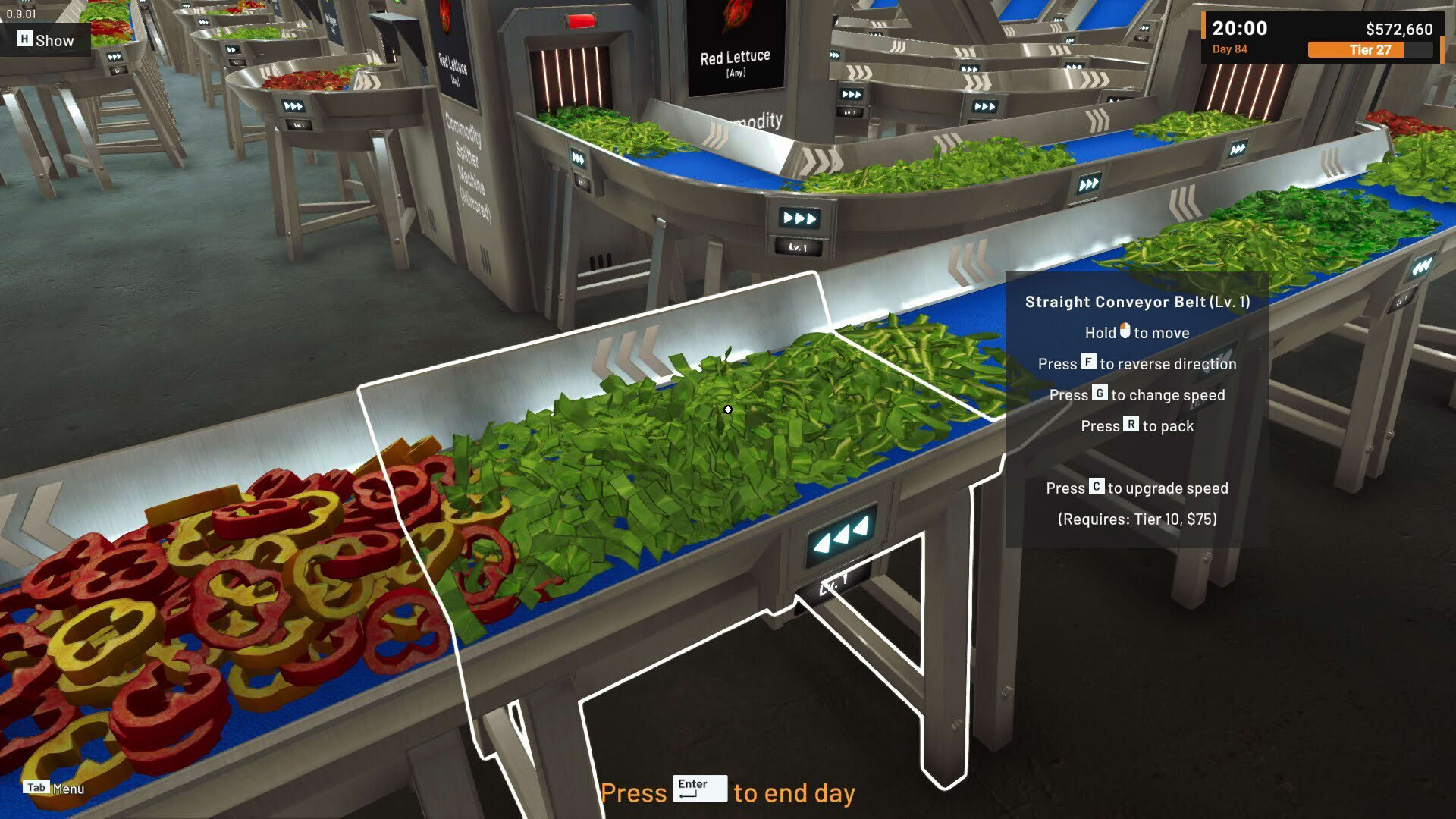 Screenshot for Food Processing Simulator