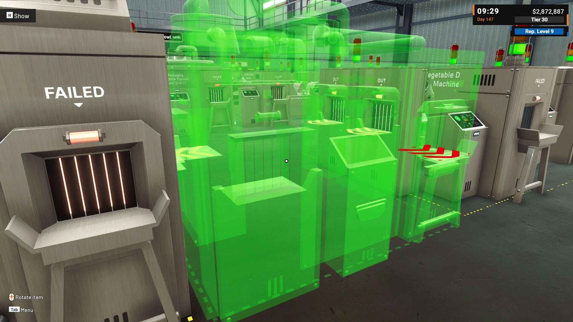 Screenshot for Food Processing Simulator