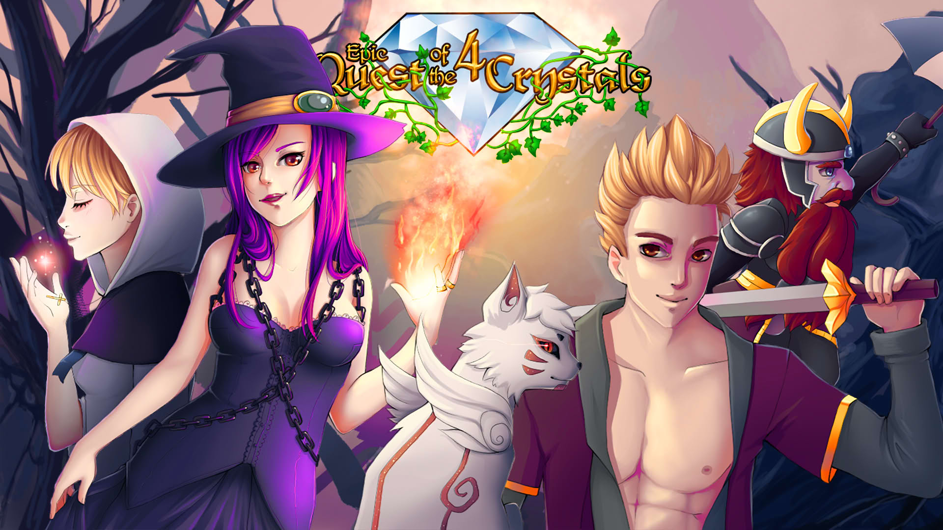 Screenshot for Epic Quest of the 4 Crystals