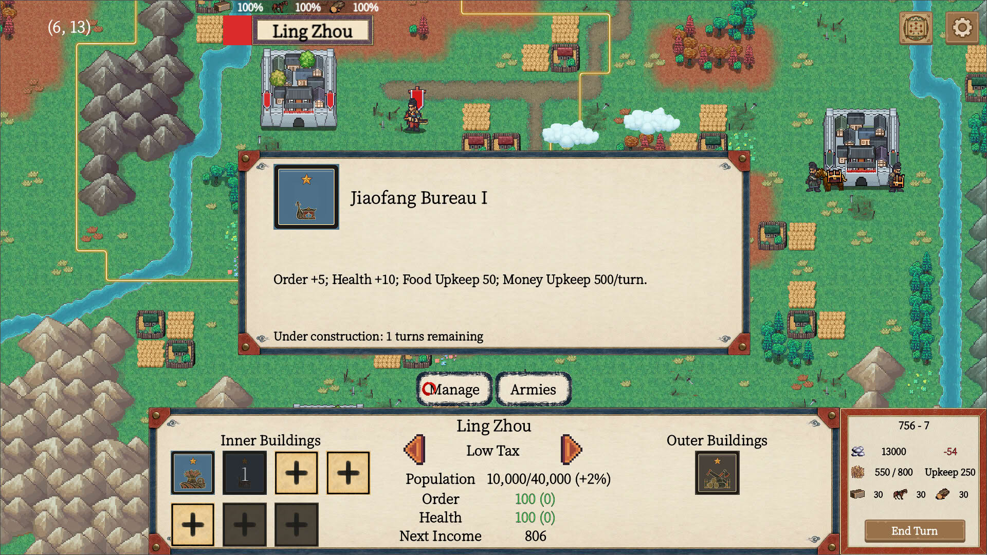 Screenshot for General Tactics: An Shi Rebellion
